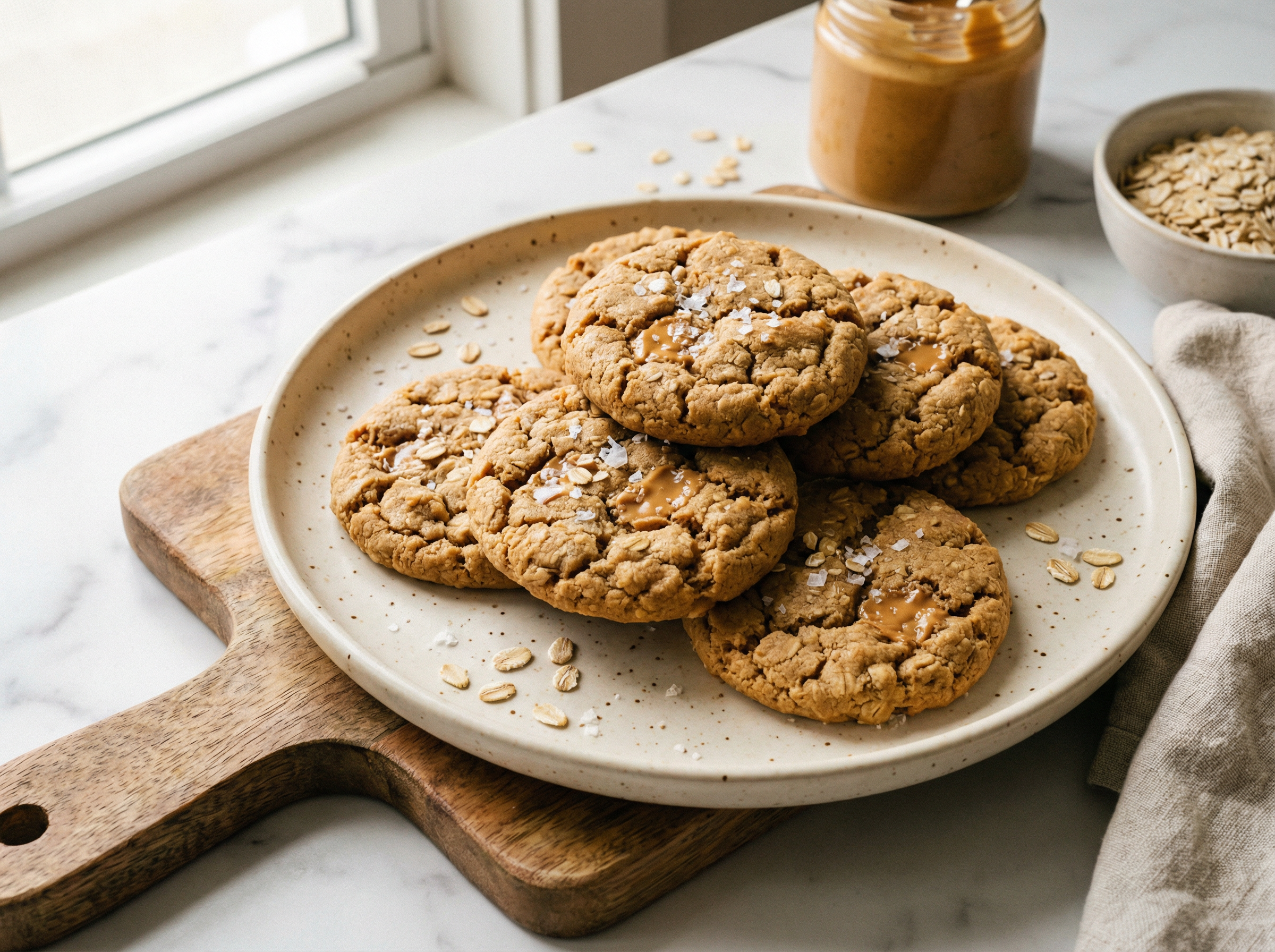 Date & Almond Breakfast Cookies