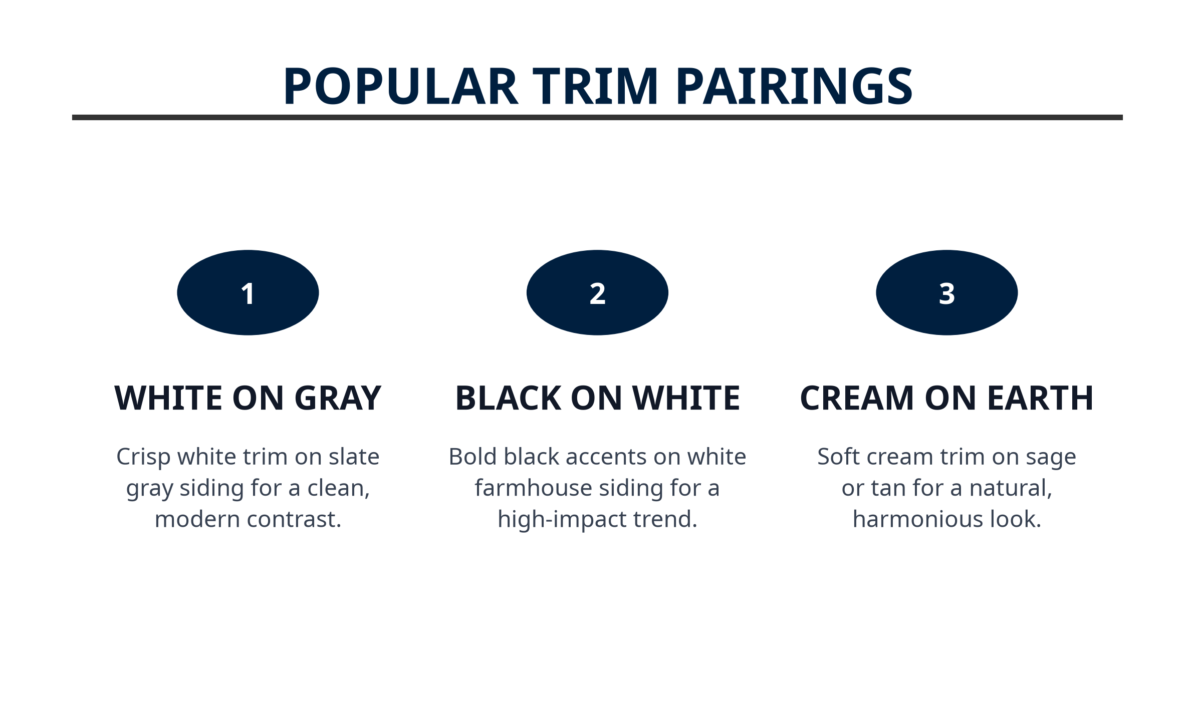 Popular Exterior Paint Colors for Macomb County Homes (2026) 2 trim_pairings_f3.png