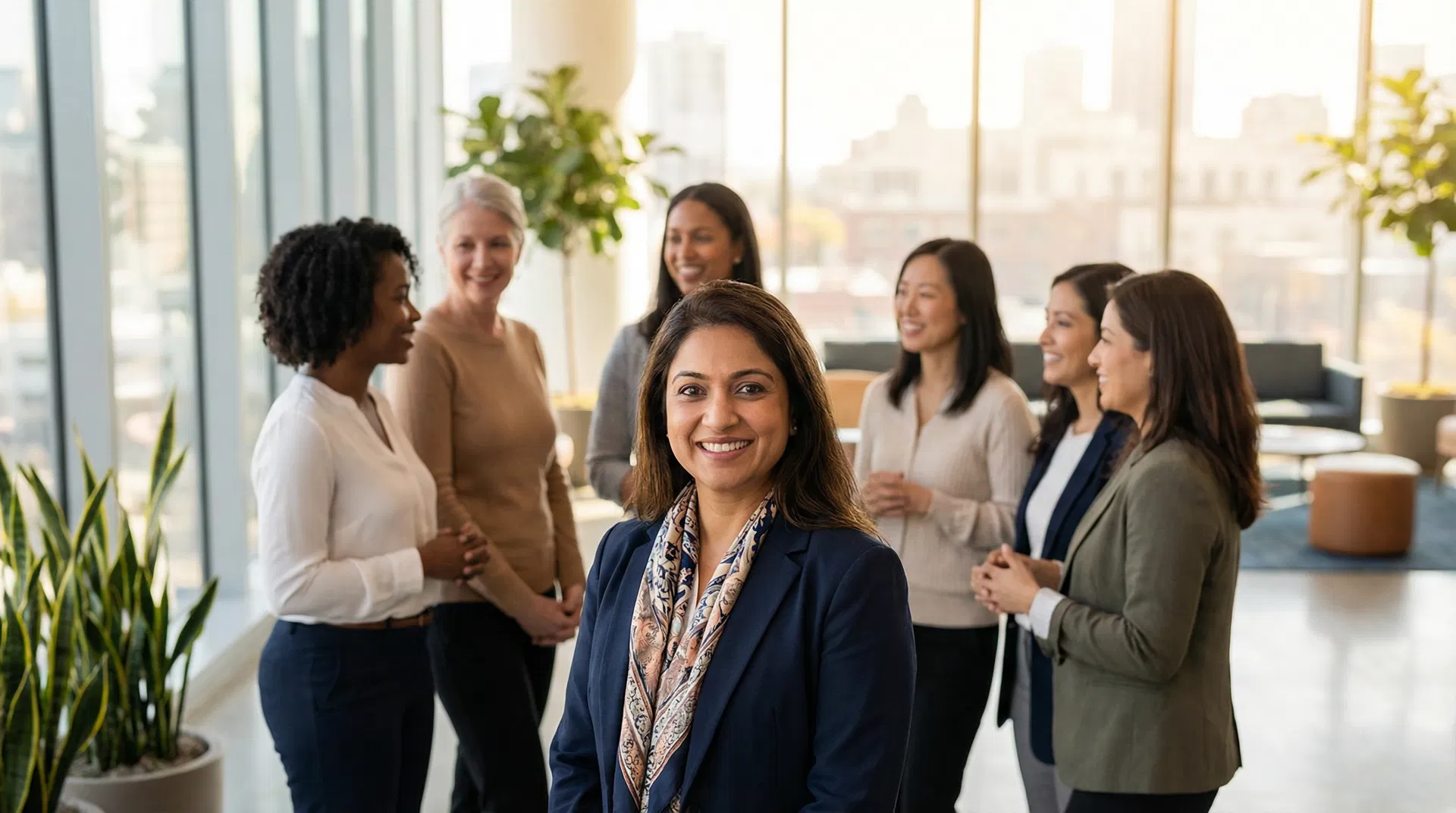 Diverse group of women entrepreneurs
