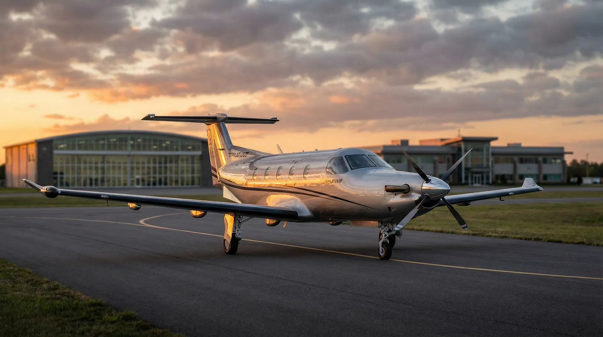 Pilatus PC-12 luxury aircraft