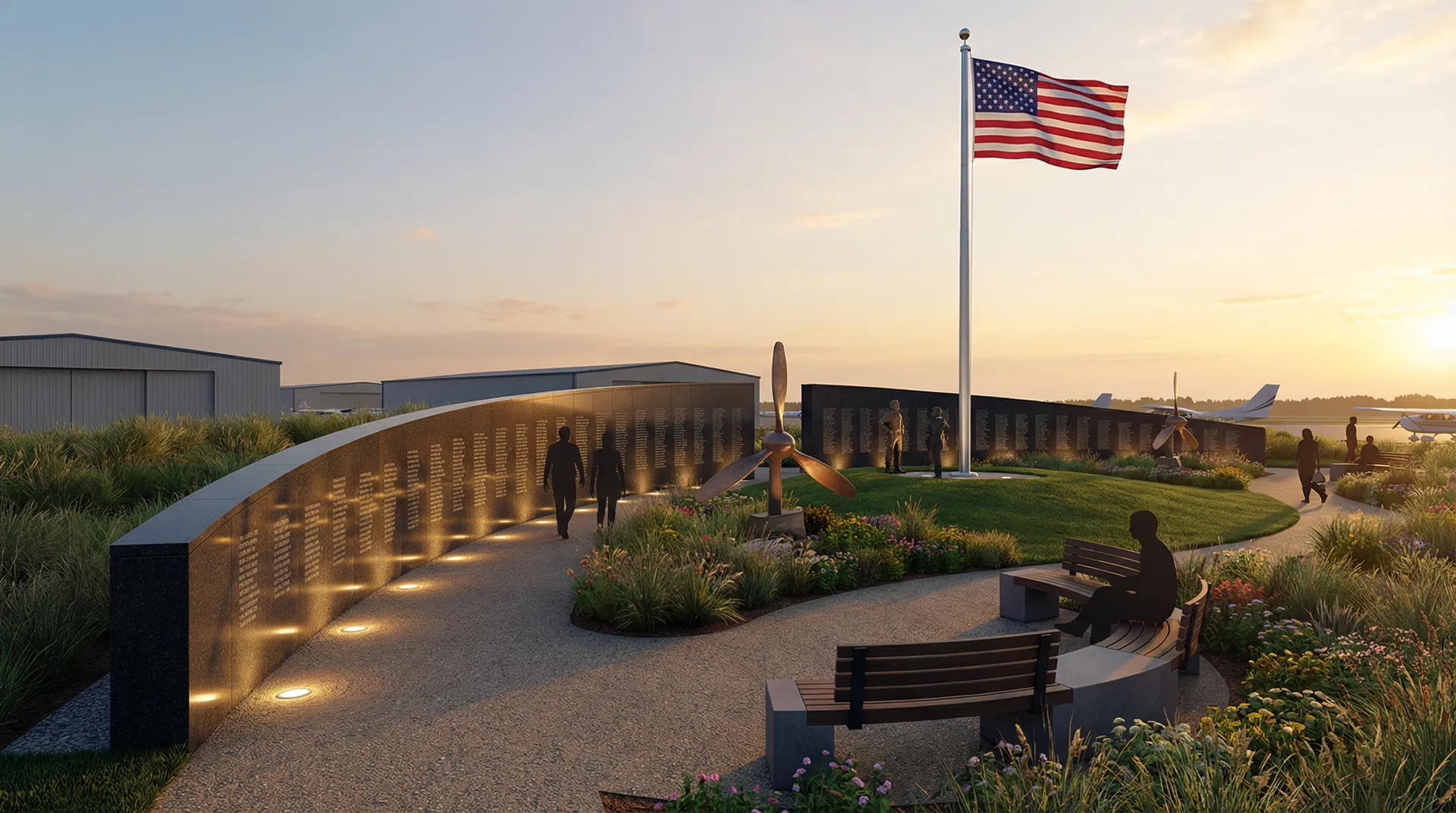 Veterans memorial