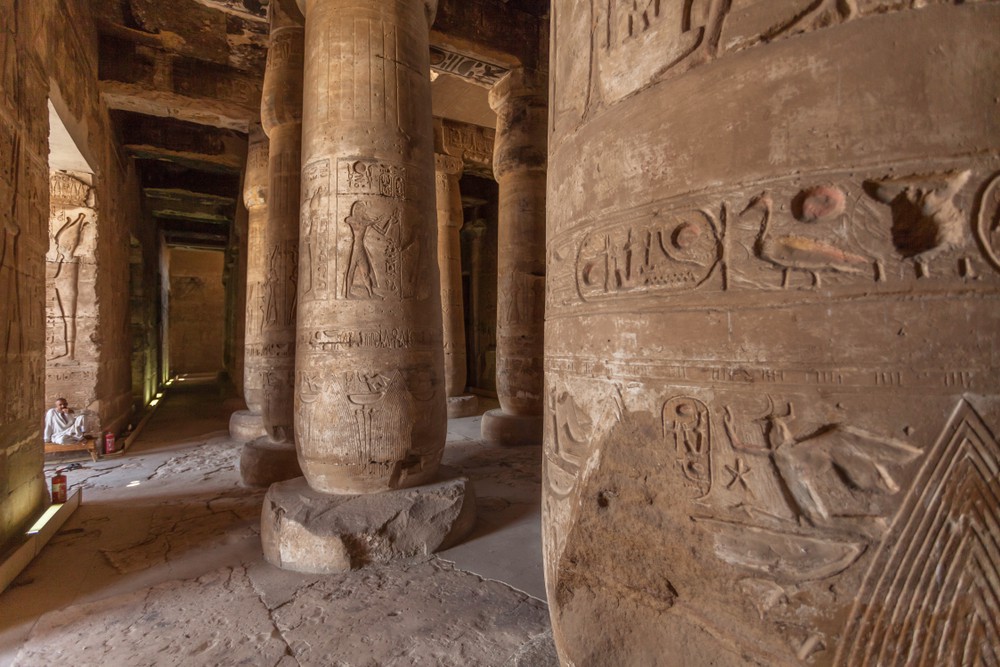 O Templo de Sety I em Abidos