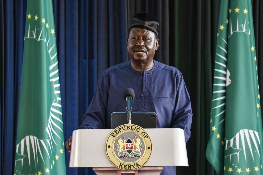 Raila Odinga as a statesman and leader.