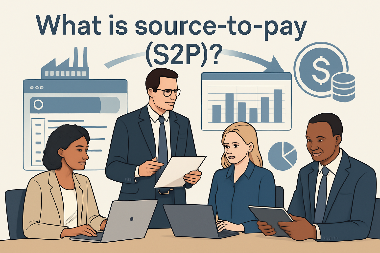 What is source-to-pay (S2P)? 1 source-to-pay (S2P) image
