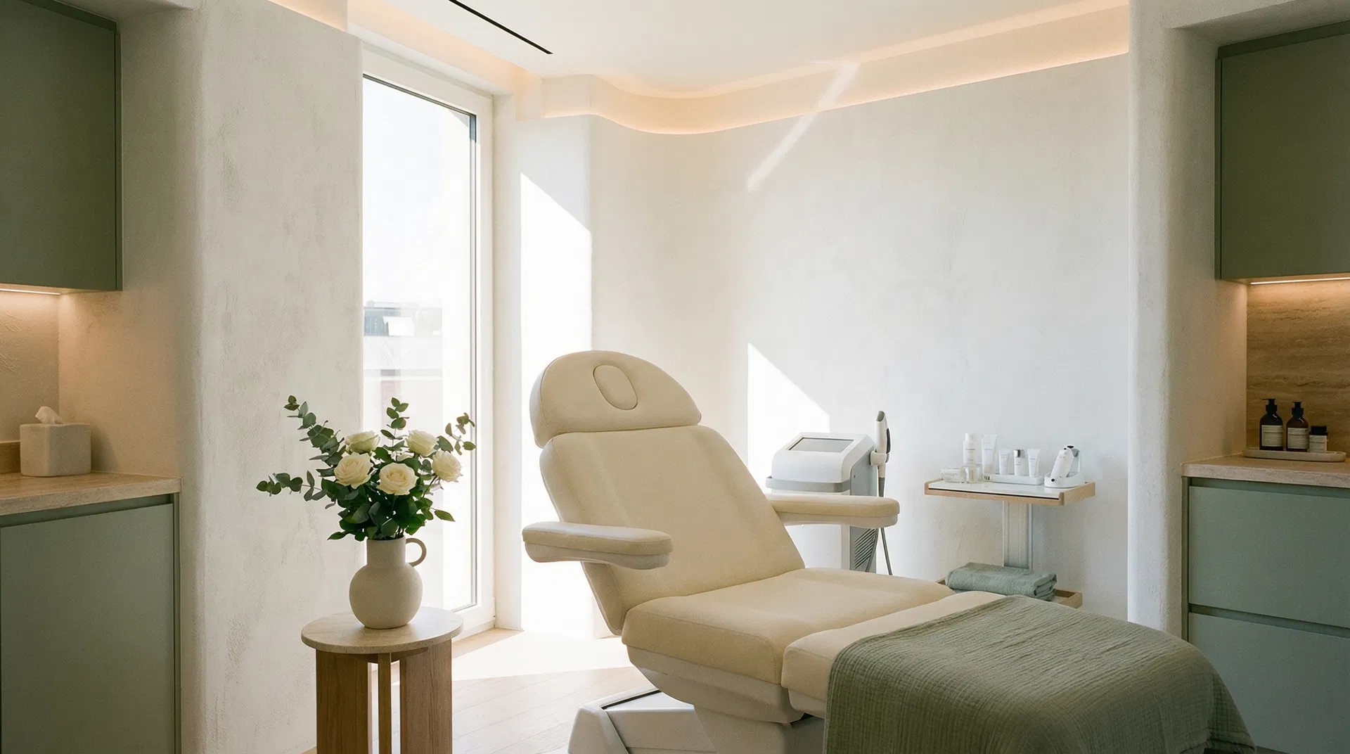 Premium aesthetic treatment room