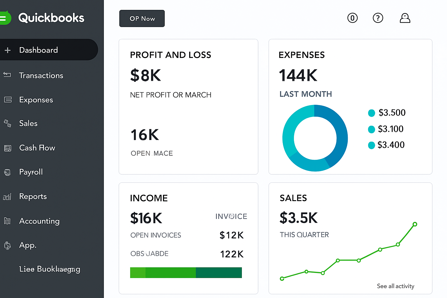The 10 Best Accounting Software for Small Businesses in 2025 2 Intuit QuickBooks Online Dashboard