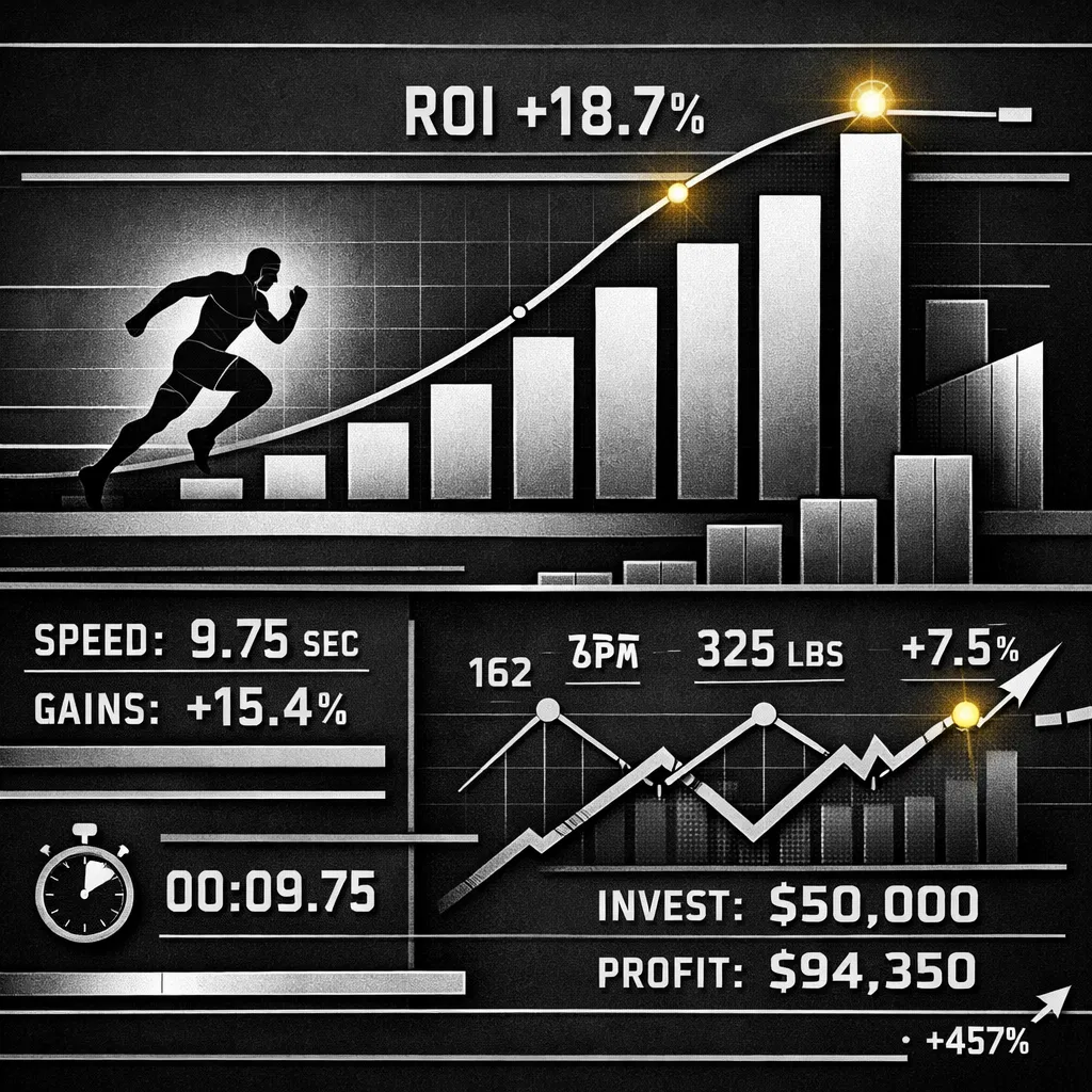 Performance metrics and ROI visualization