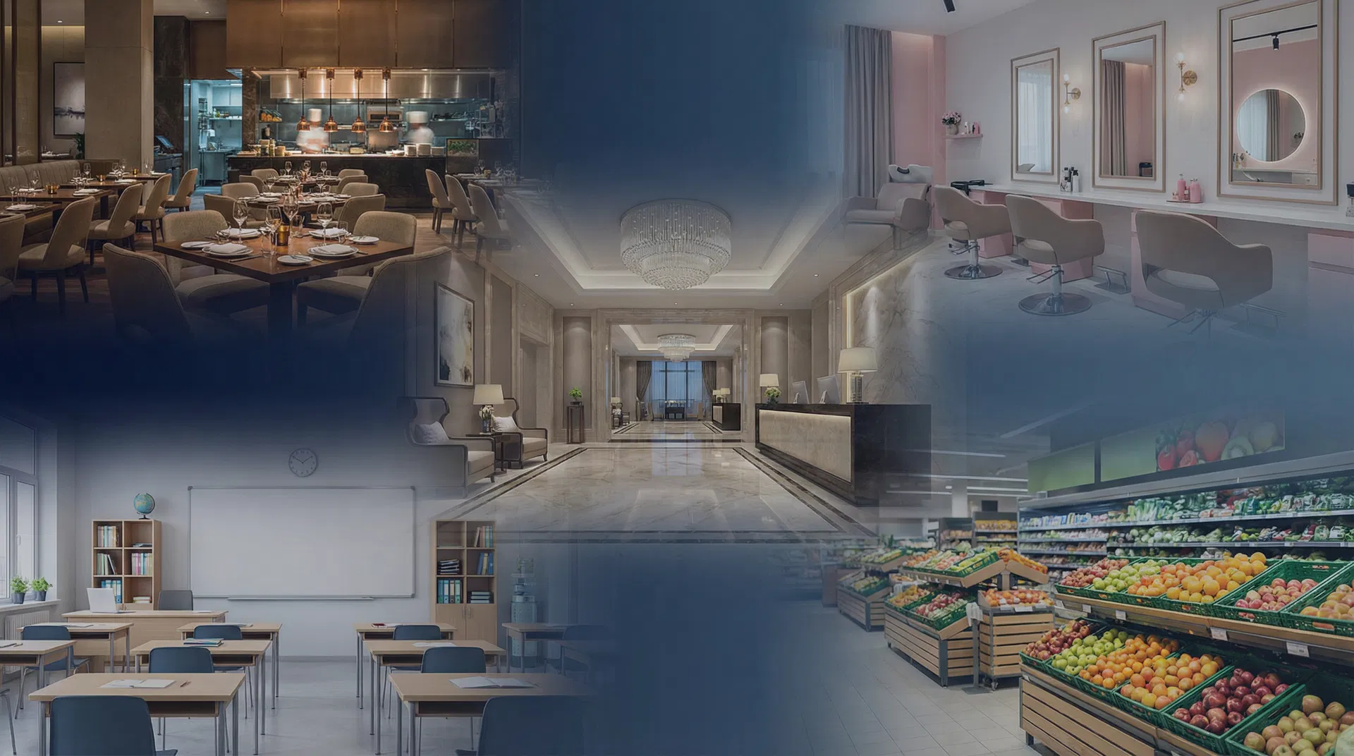 All business sectors we serve