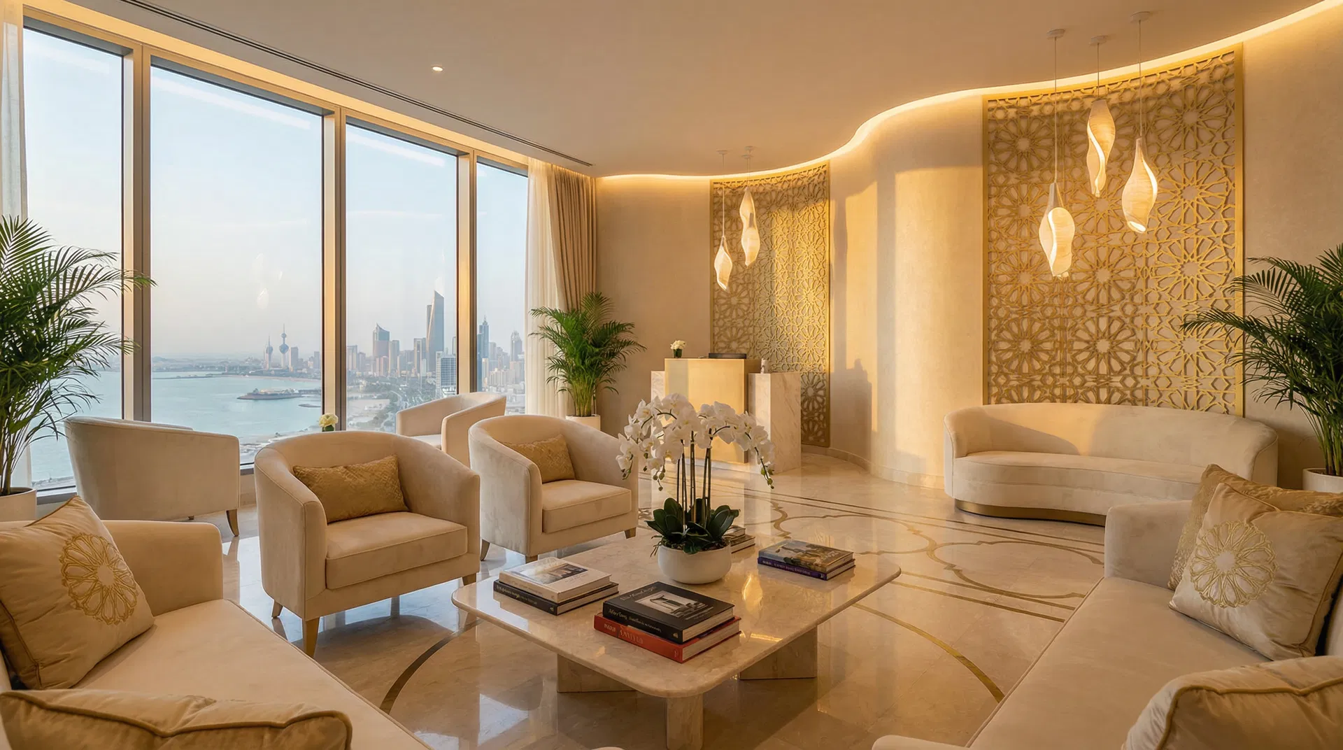 ART Wellness Center luxury lounge