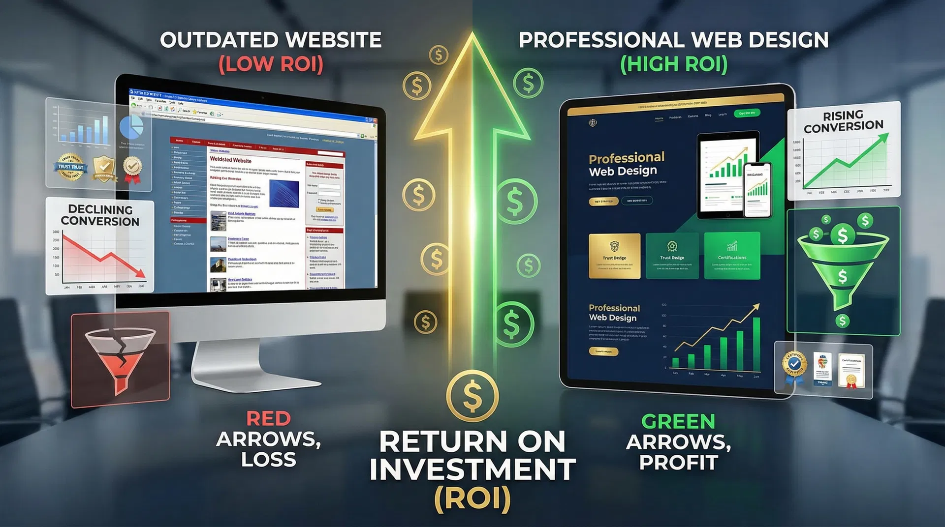 The ROI of Investing in Professional Web Design