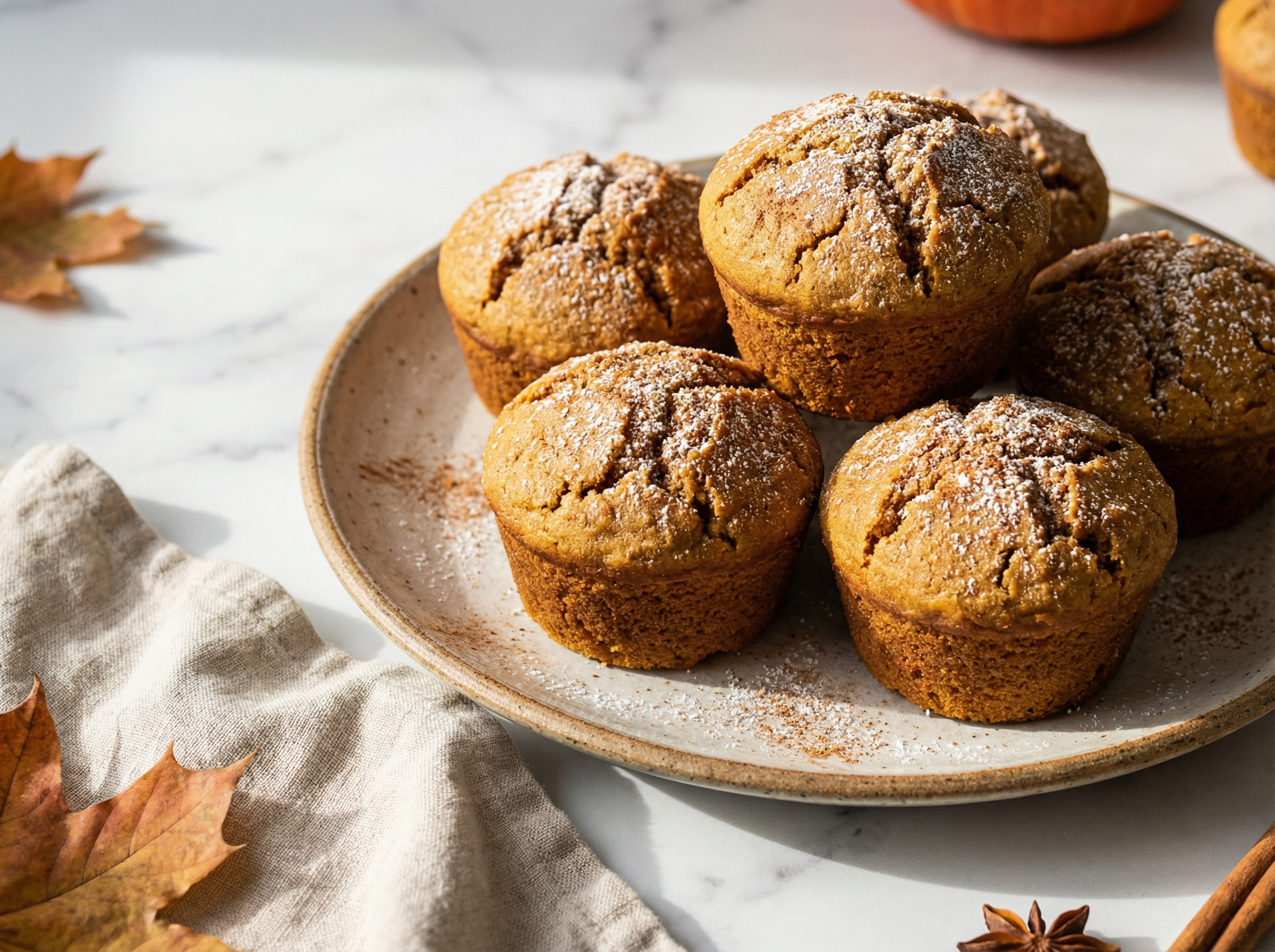 Apple Cinnamon Oat Muffins