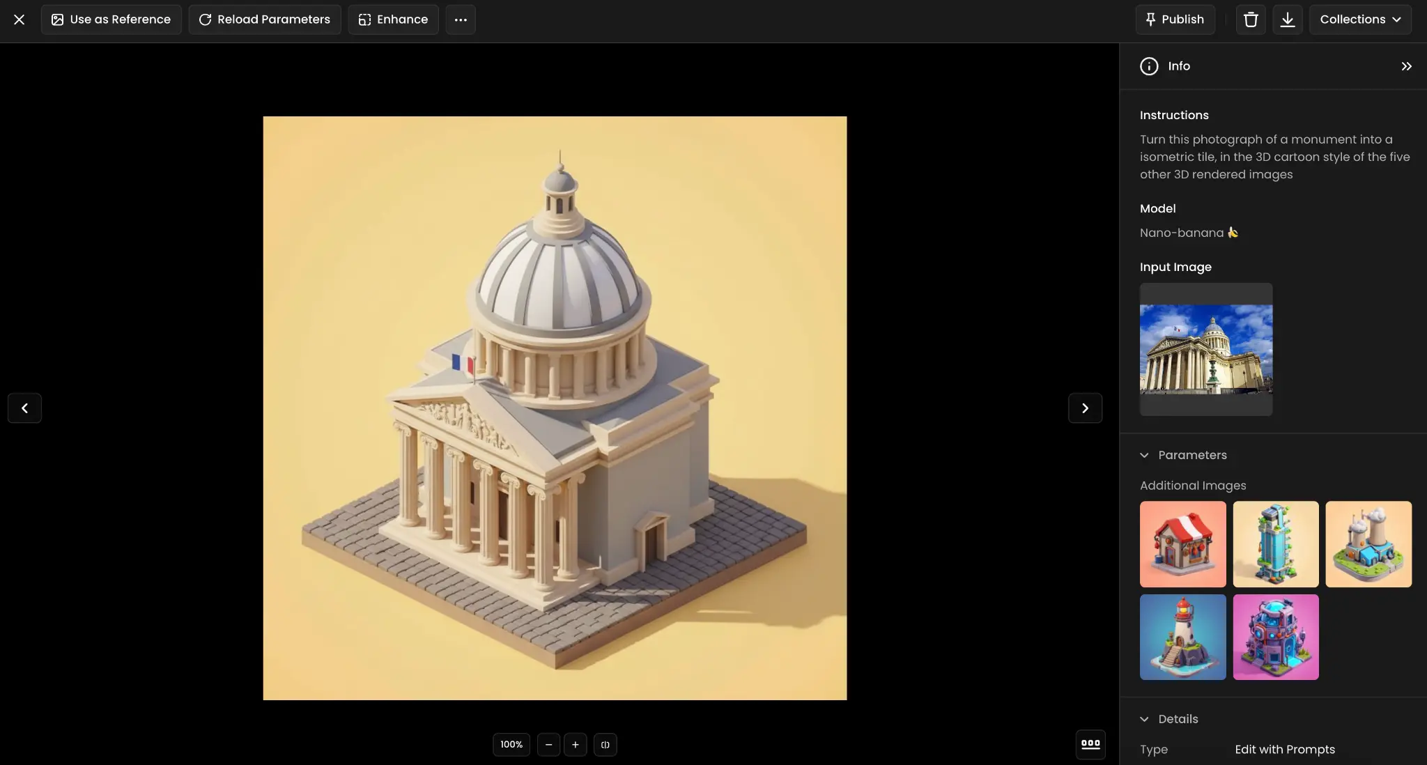 Photorealistic to Isometric Conversion