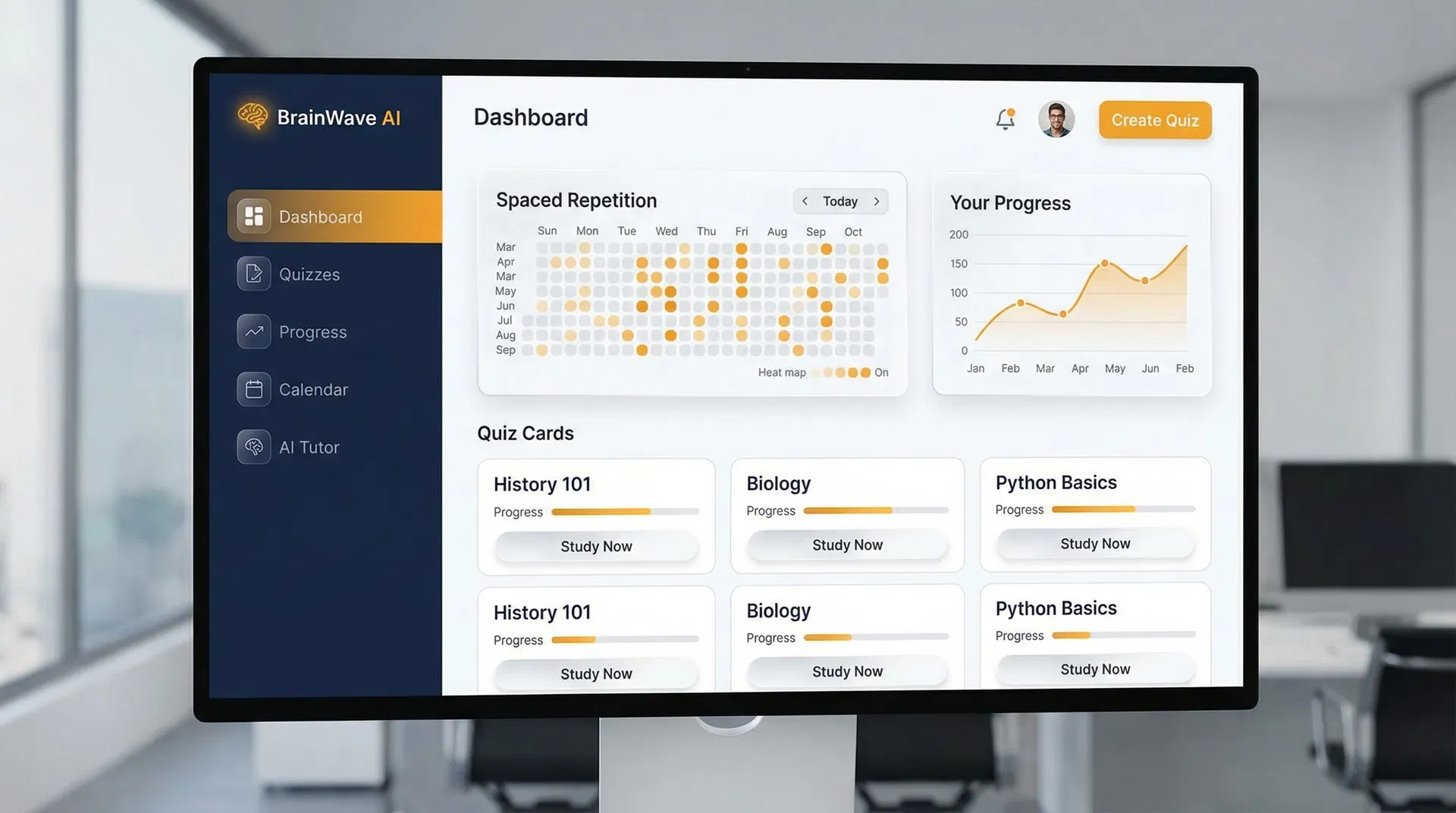 QuizForce AI Dashboard