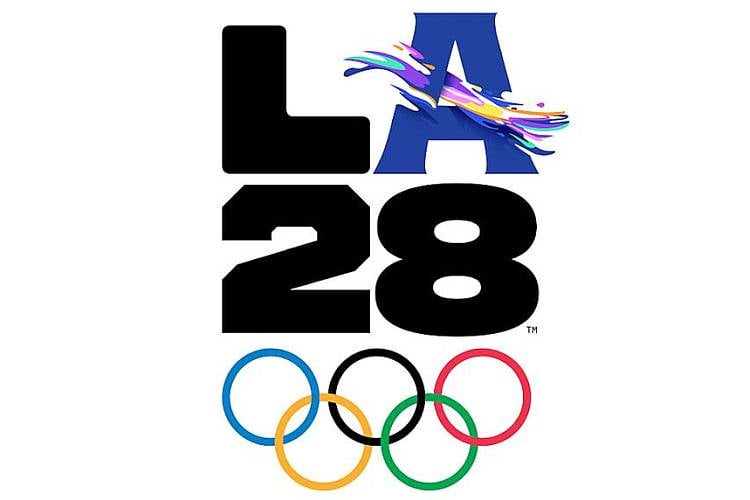 Logotipo de Los Ángeles 2028