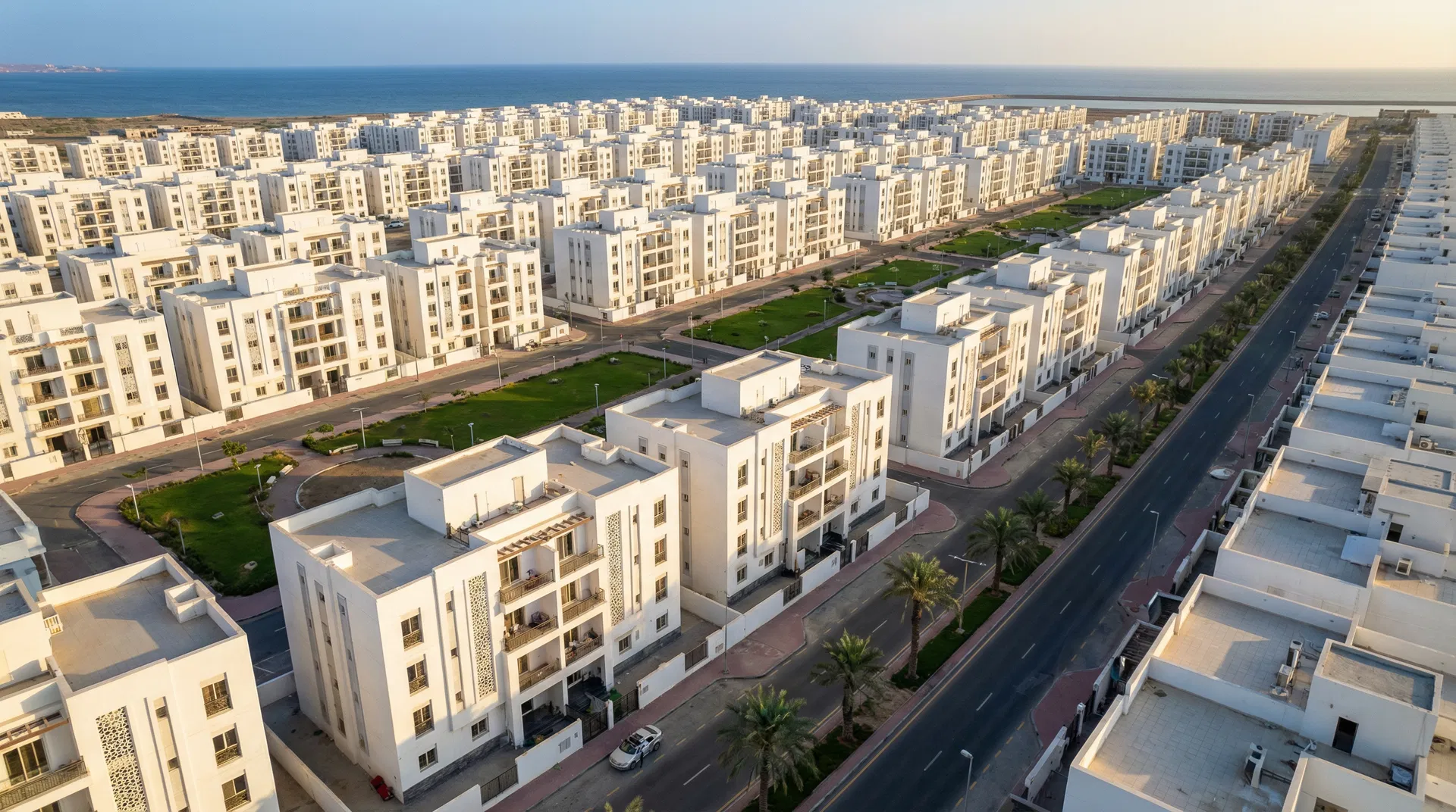 منظر جوي لمدينة إنماء السكنية - كابوتا