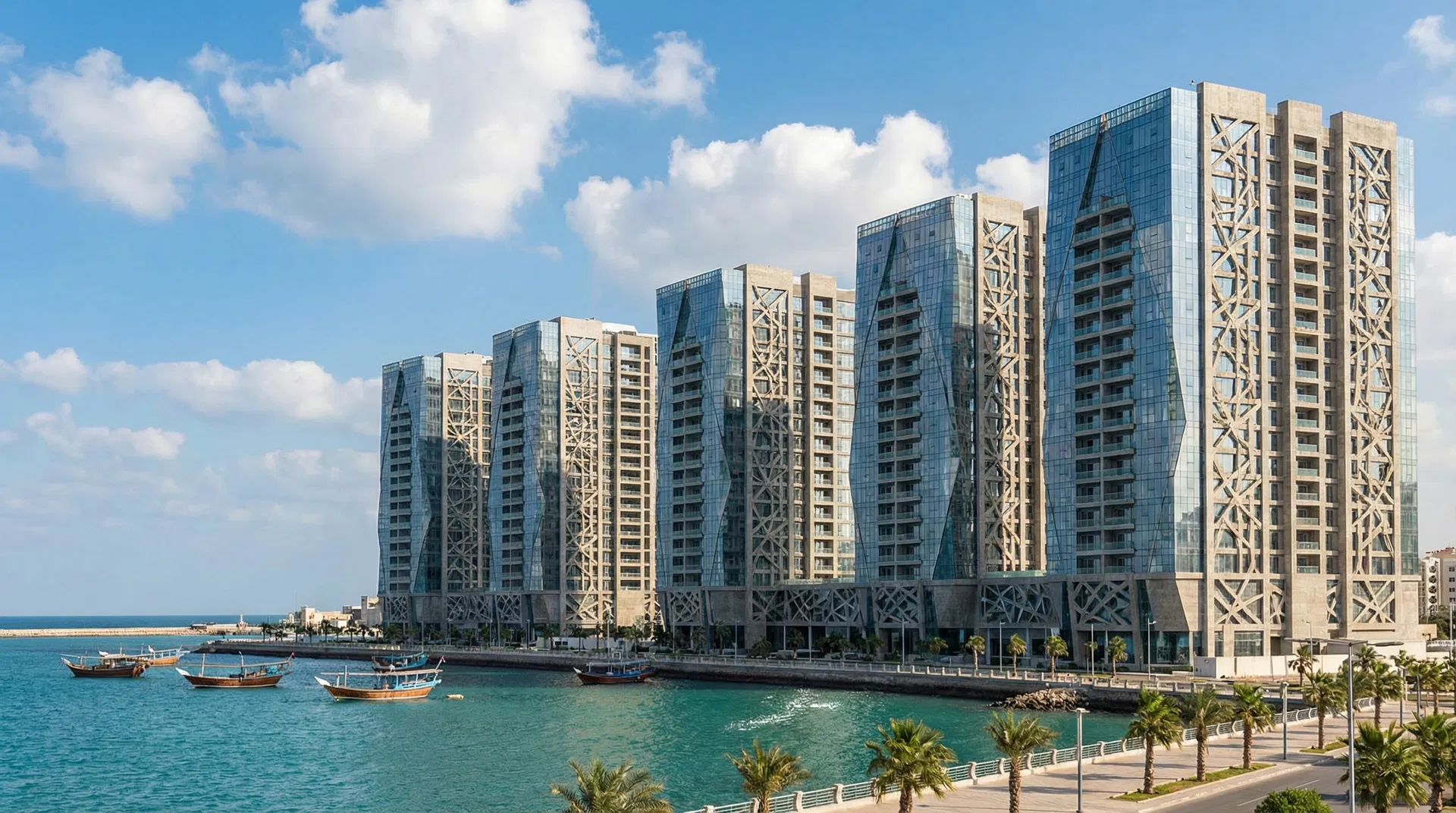 الأبراج السكنية - أبو حربة