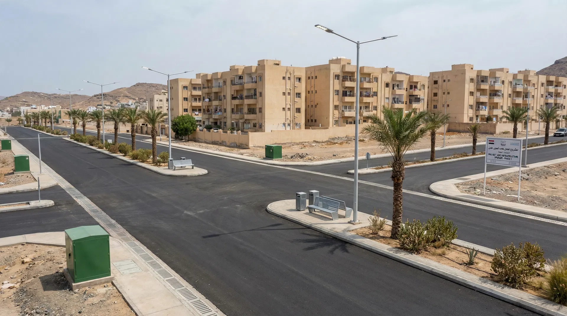 تطوير البنية التحتية