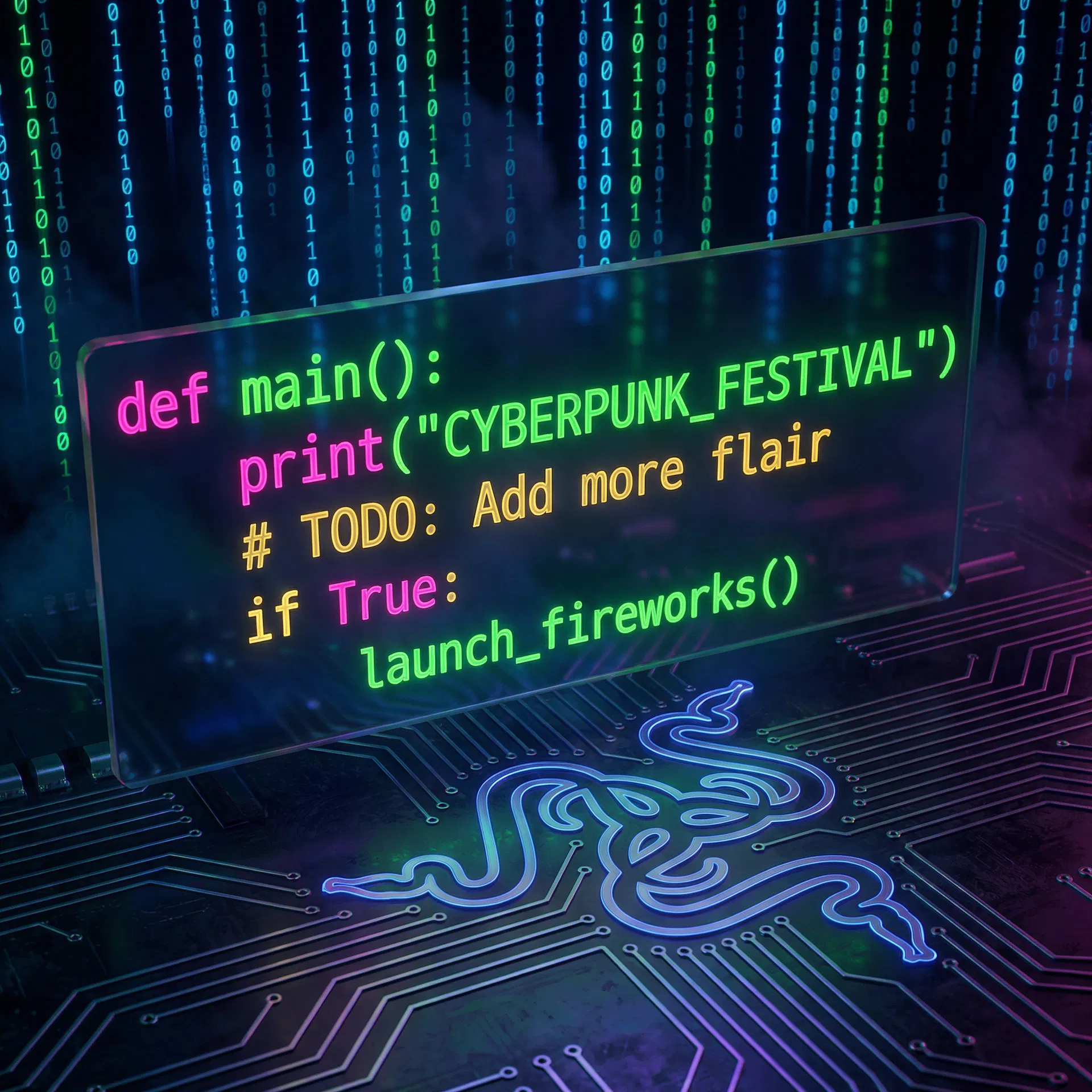 Python micro-puzzle visualization