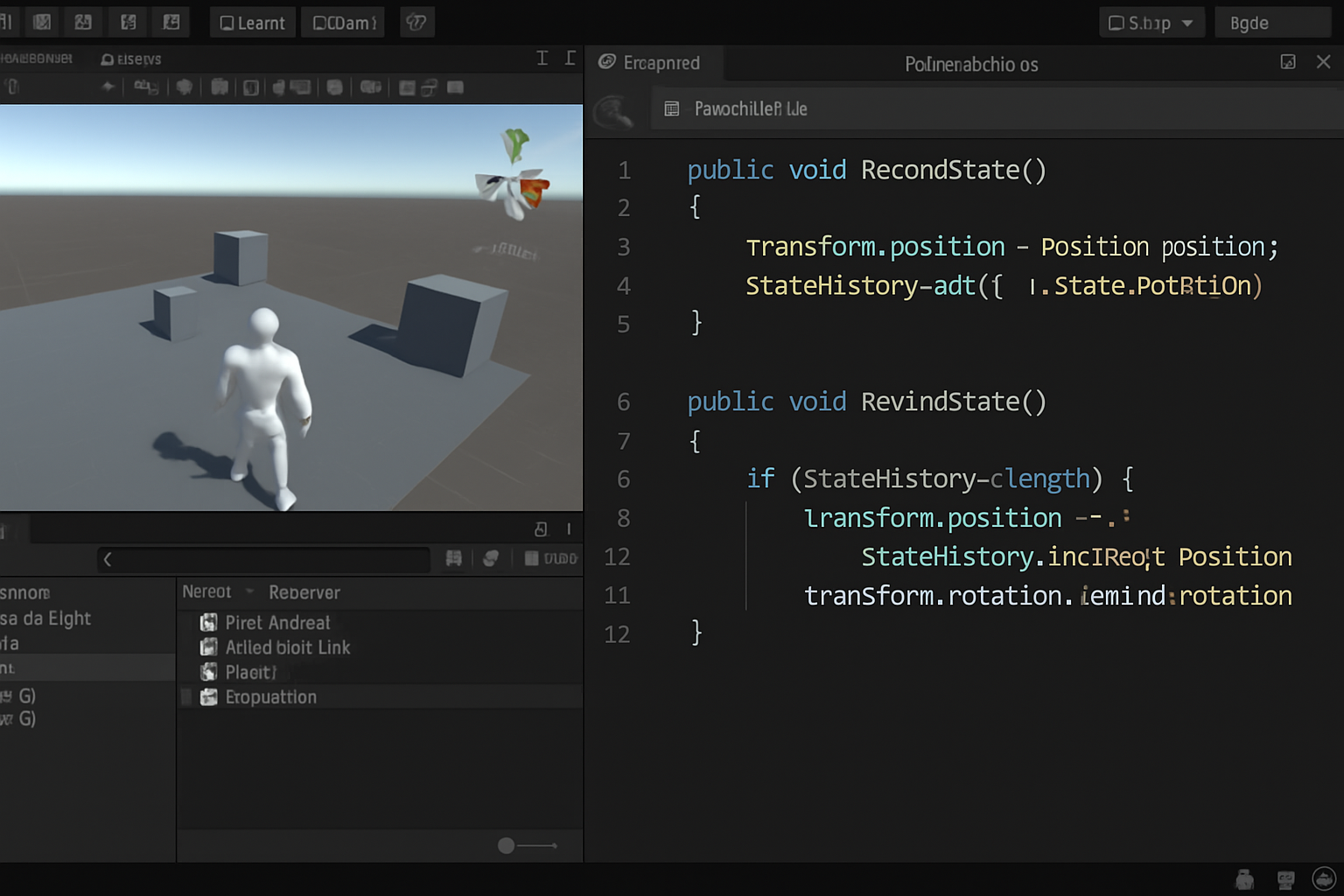 Unity Rewindable Script Implementation