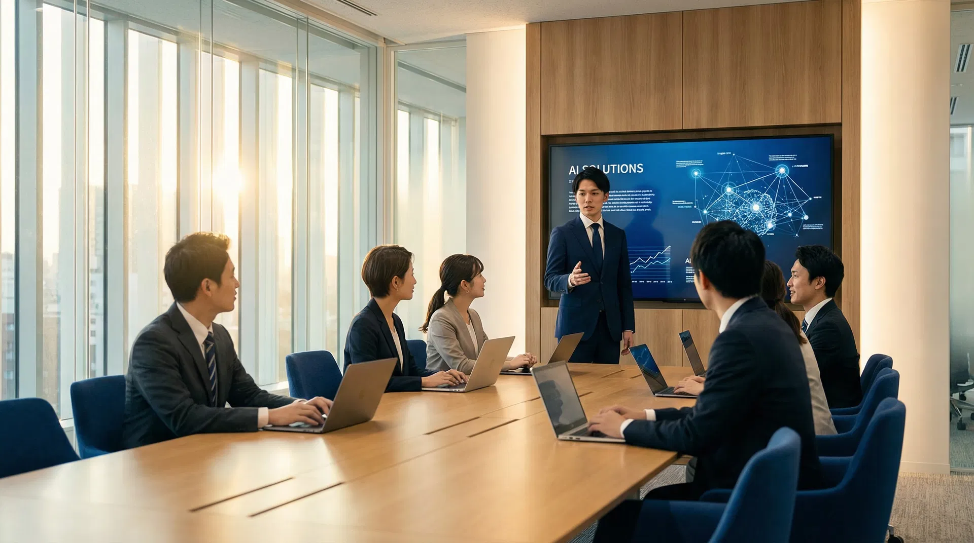 AIパートナーズ 企業AI研修の様子