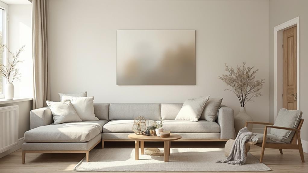 Sala com iluminação em camadas