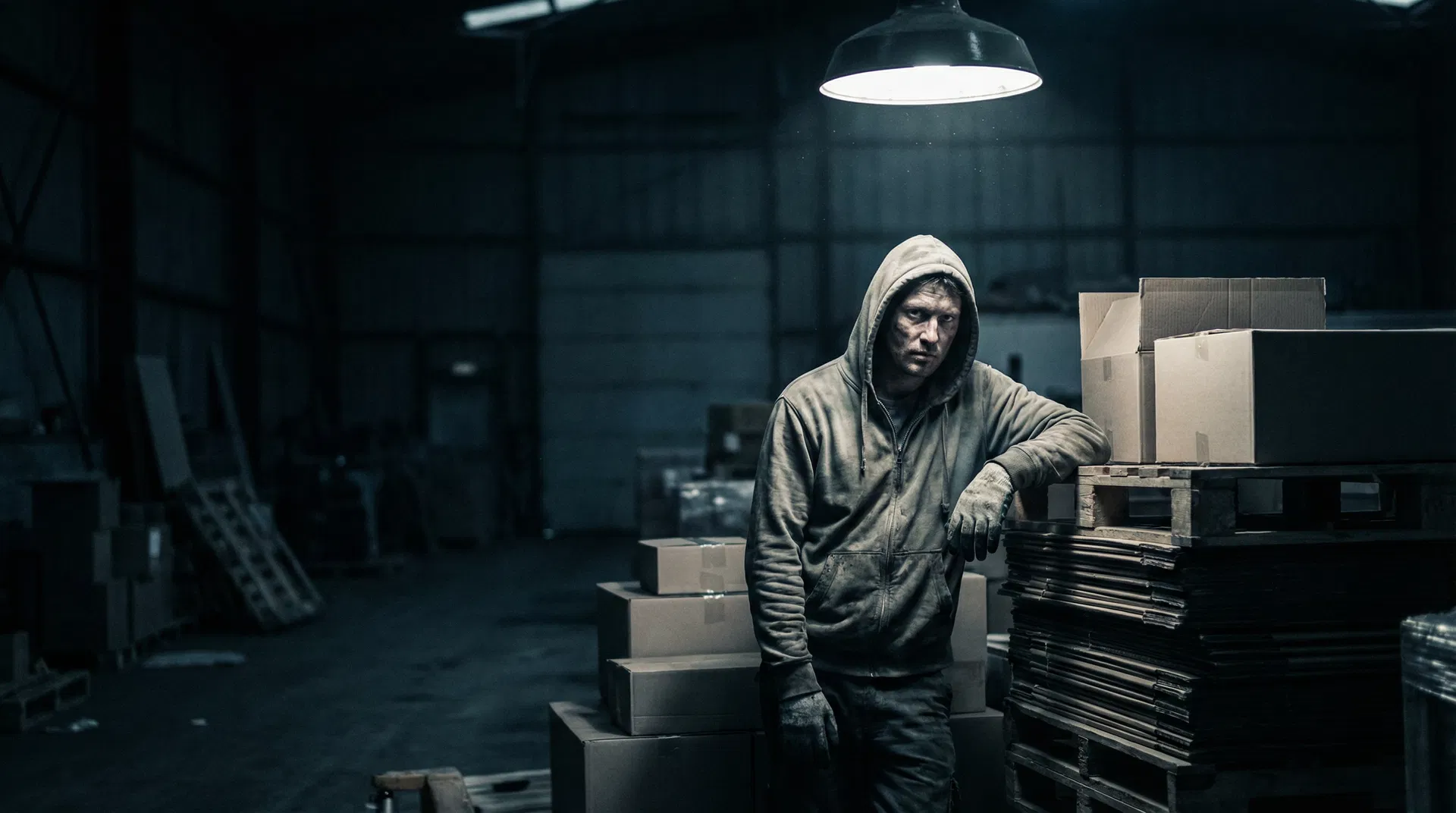 Muncitor în depozit