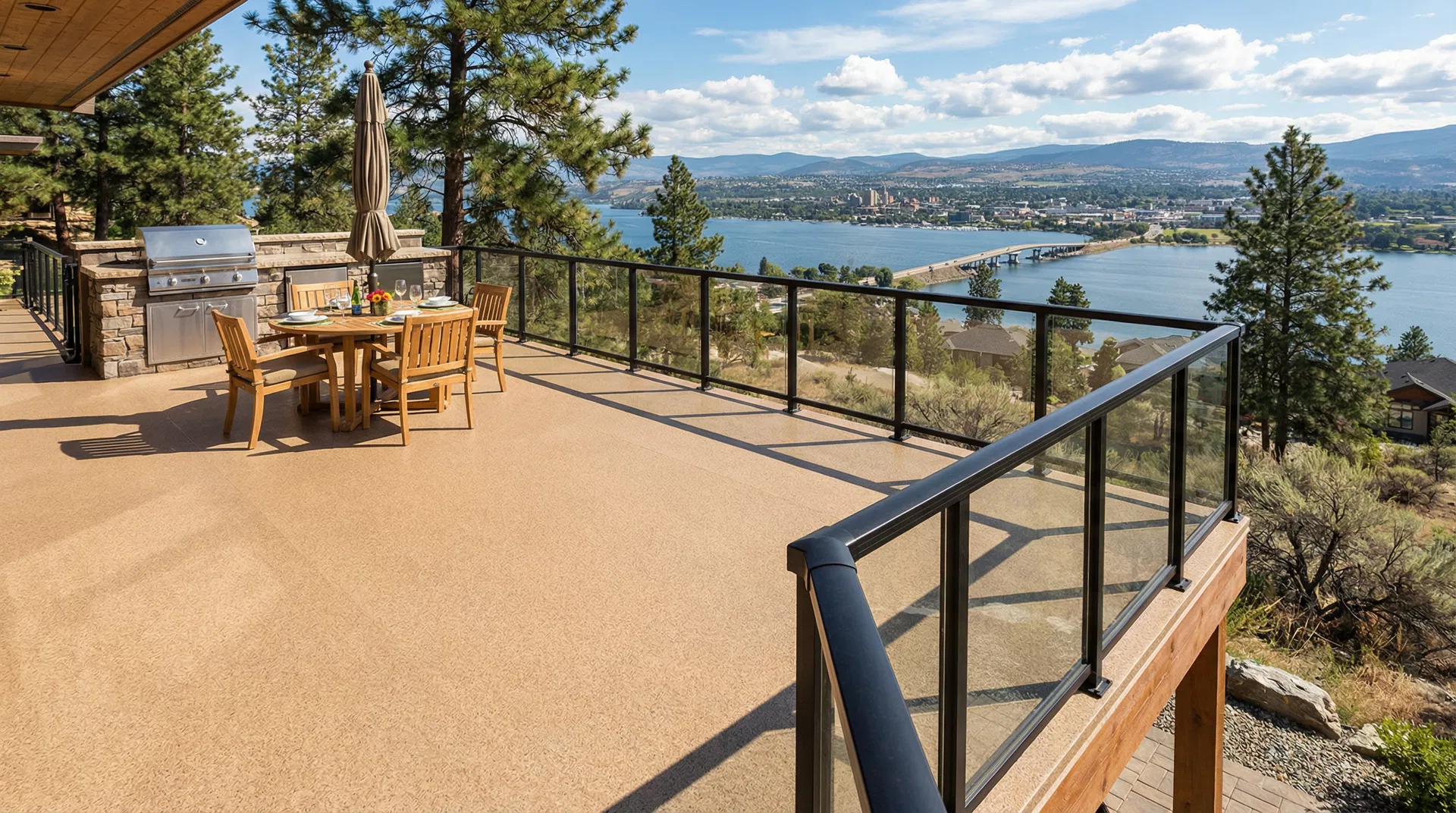 OnDek 'Ultra' Vinyl Decking installation 2