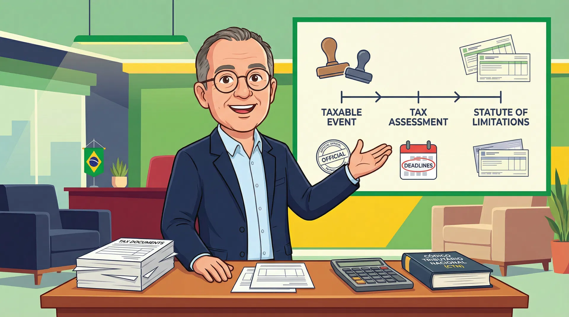 Linha do Tempo do Crédito Tributário: Do Fato Gerador à Extinção