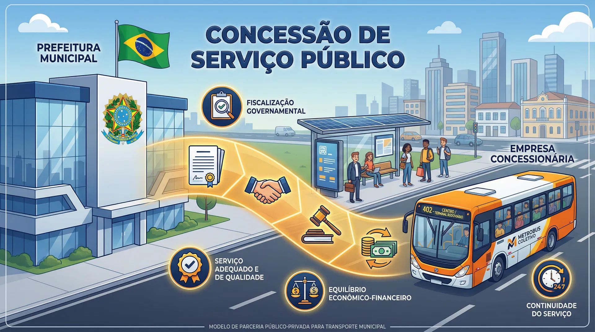 Concessão de Serviços Públicos: Aspectos Jurídicos da Lei nº 8.987/95