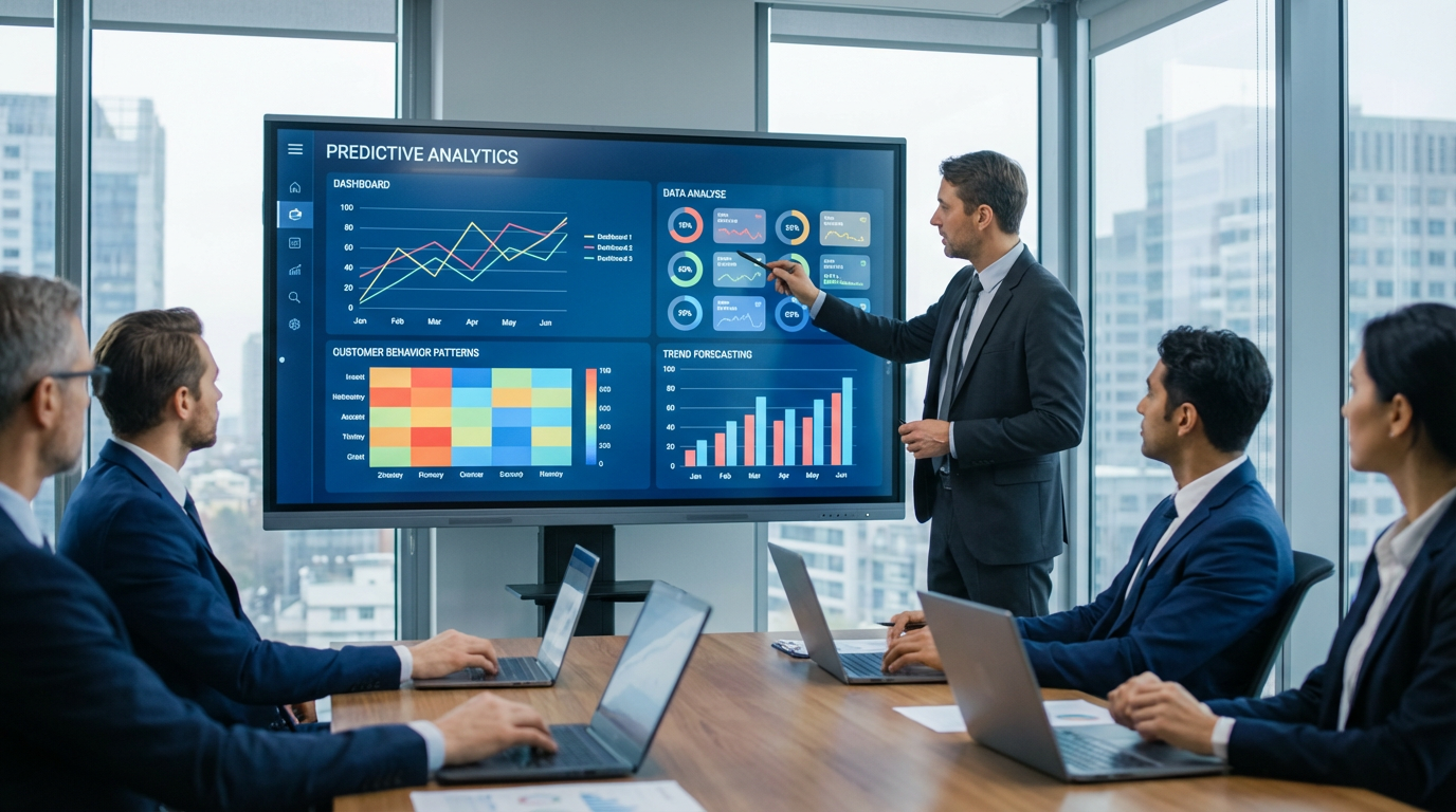 Business analytics dashboard with insights Business analytics dashboard with insights