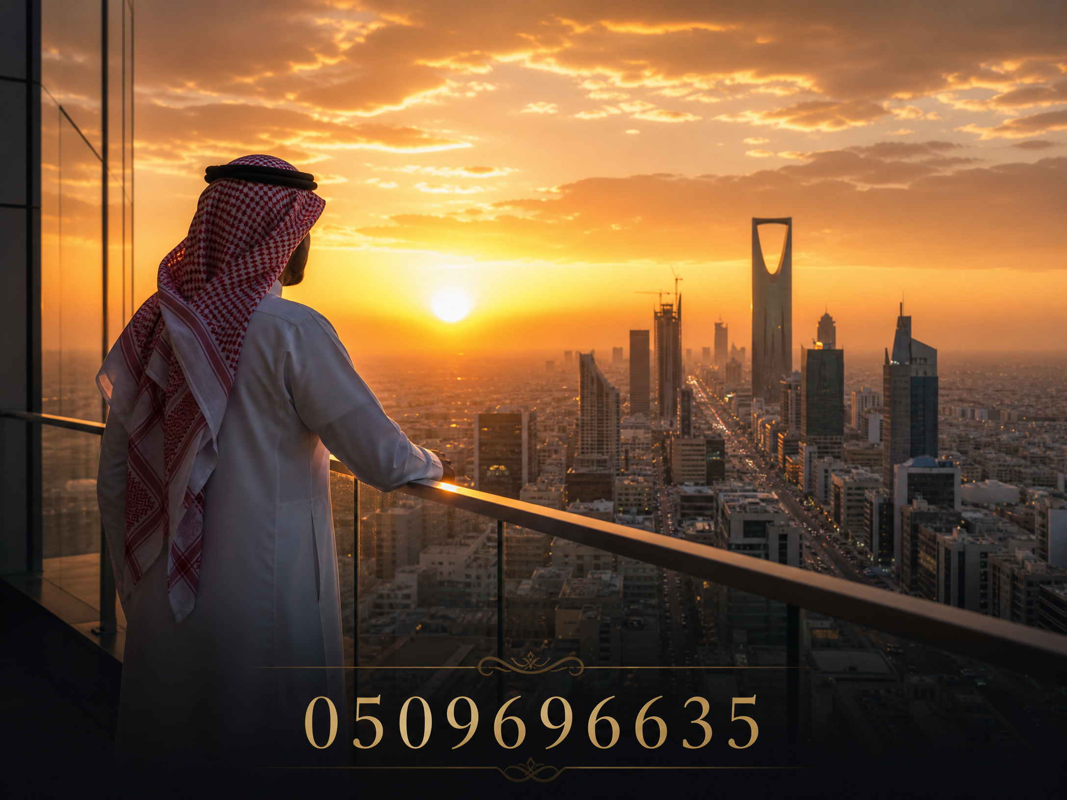 رجل ينظر إلى الأفق