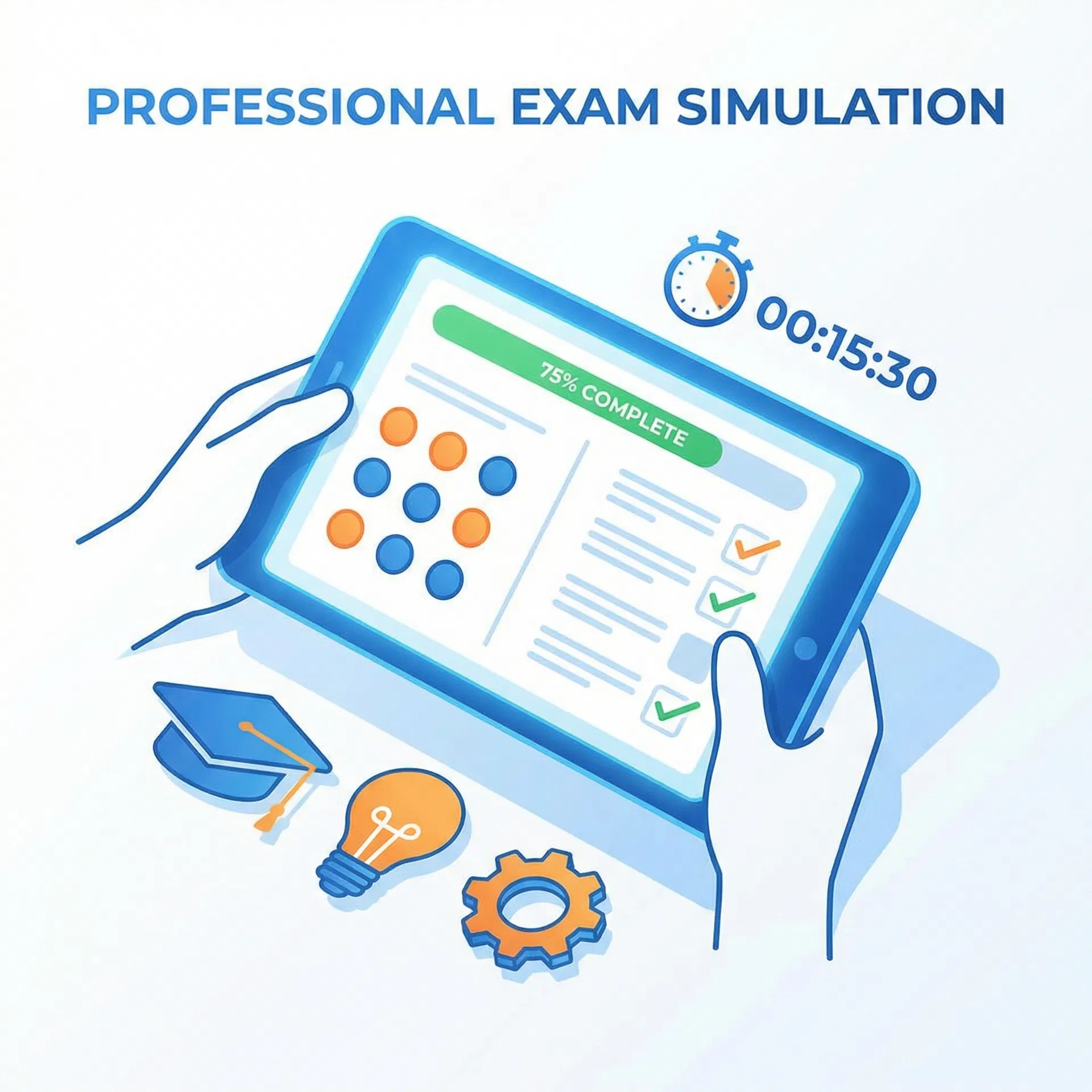 محاكاة الاختبار