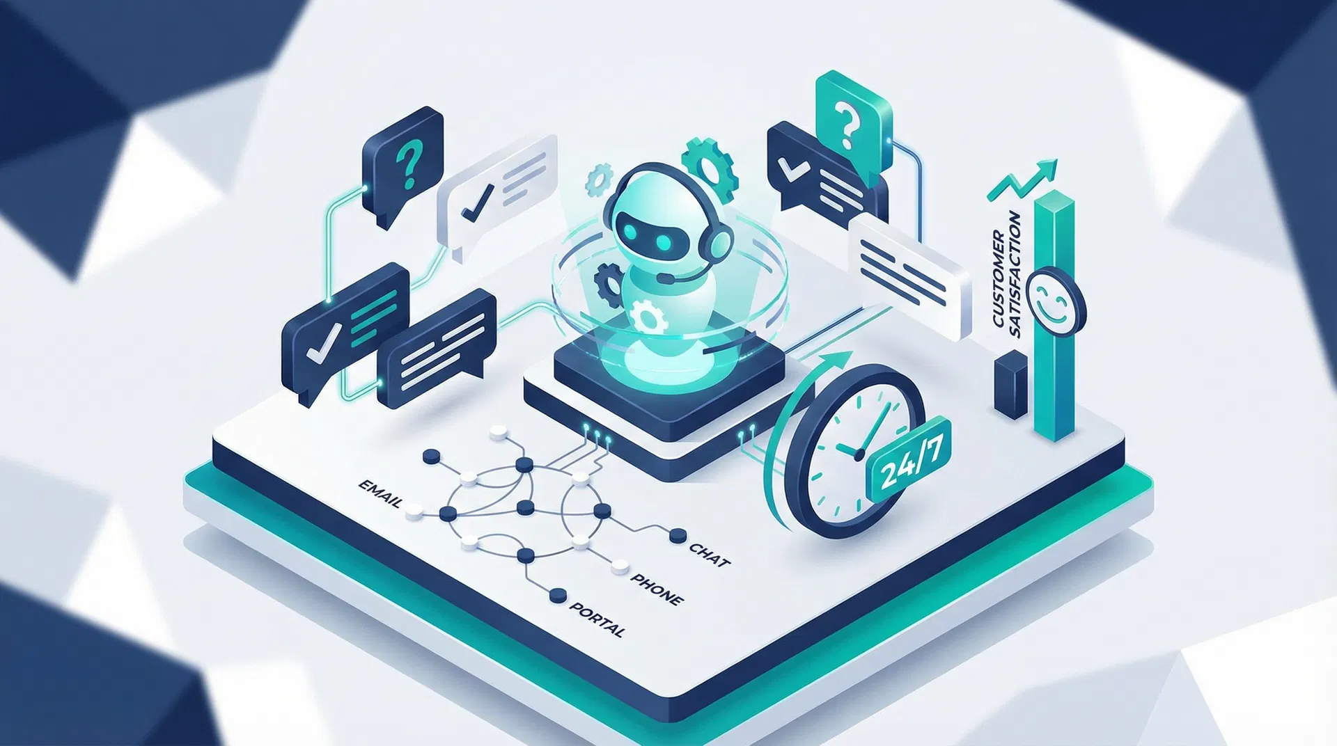 24/7 AI-assistent voor klantvragen