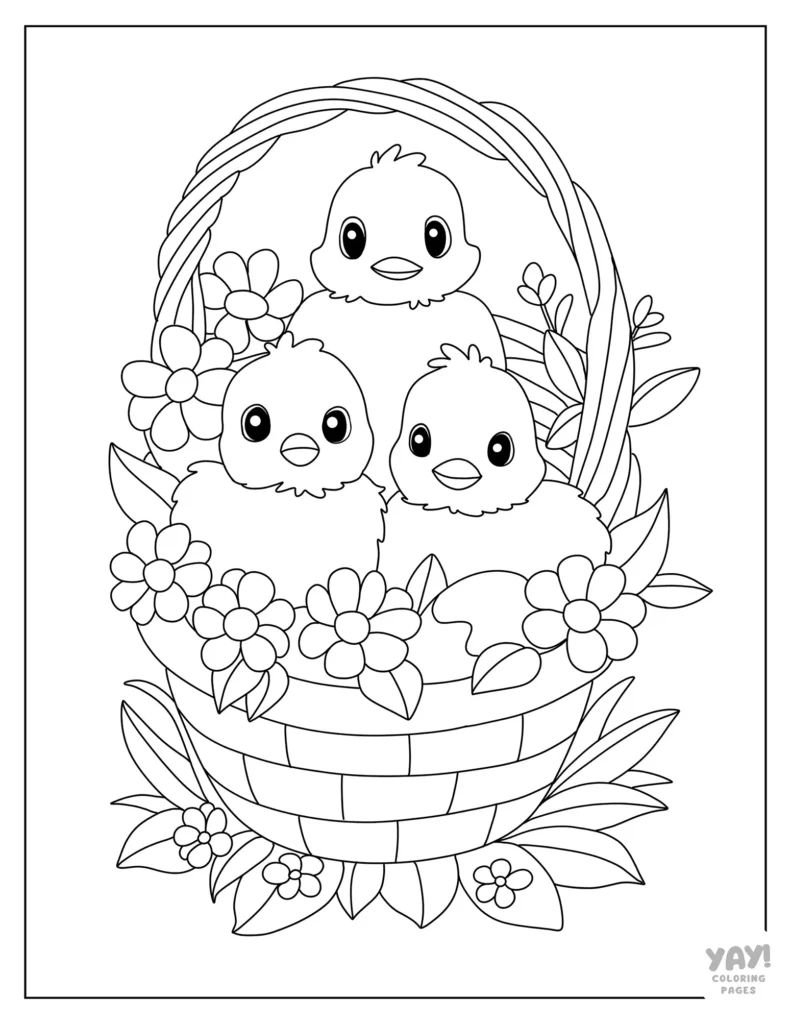 Printable Easter Coloring Pages