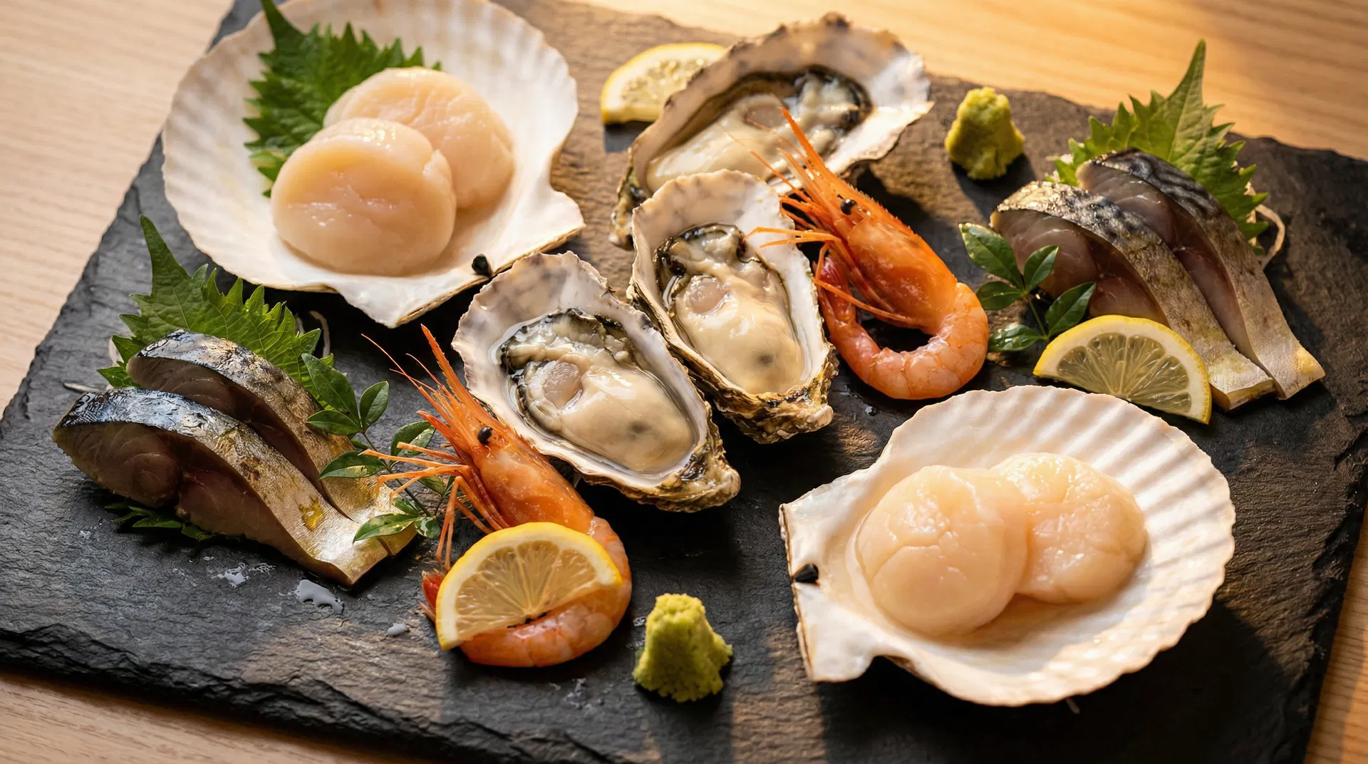 Premium Japanese seafood