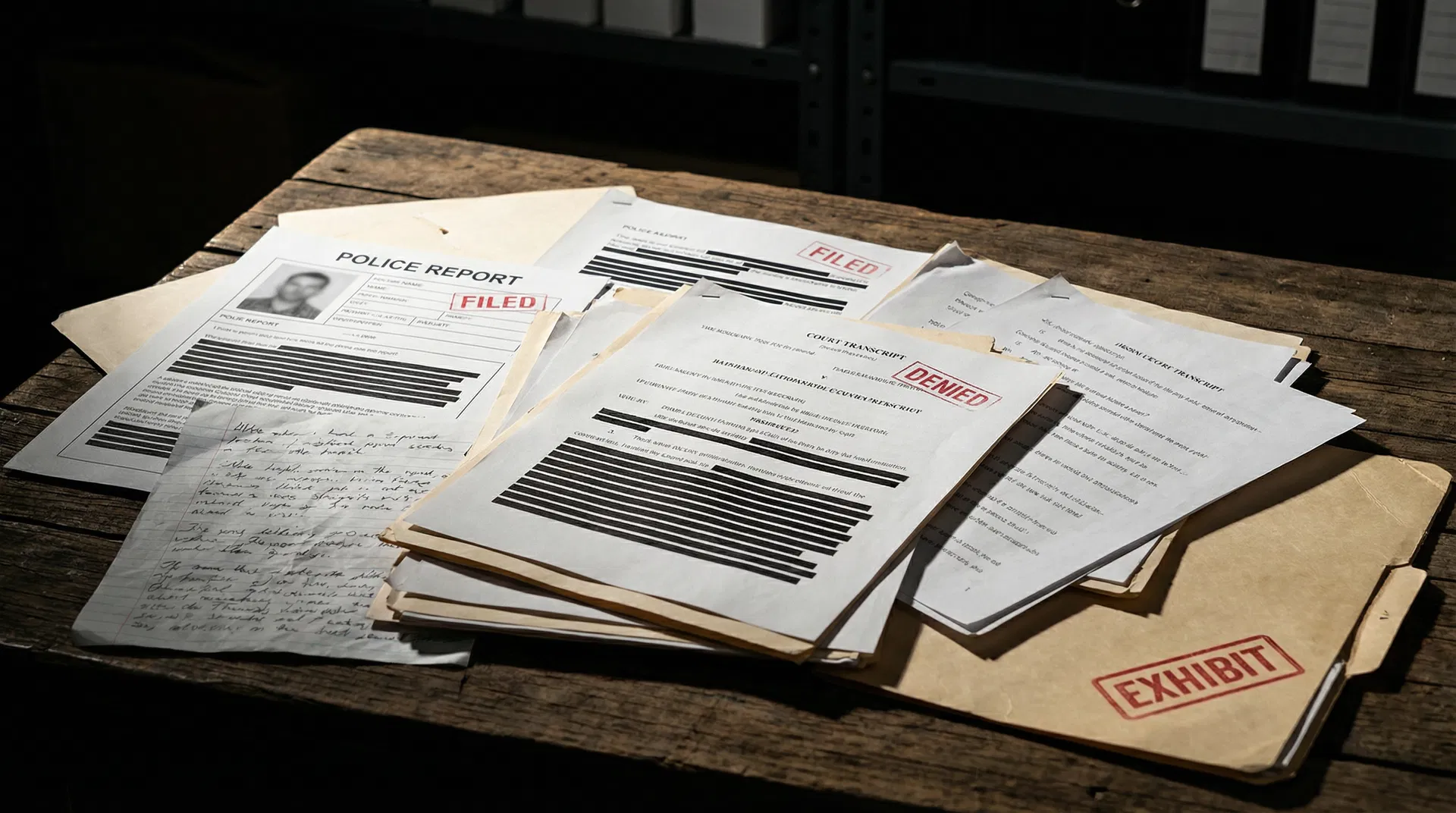 Case evidence documents