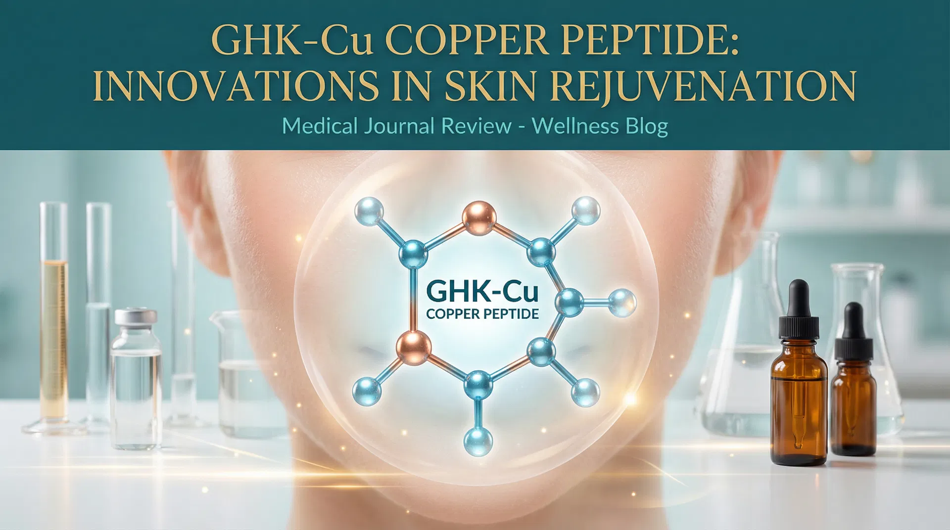 GHK-Cu: O Peptídeo Milagroso que Reprograma Suas Células para a Juventude