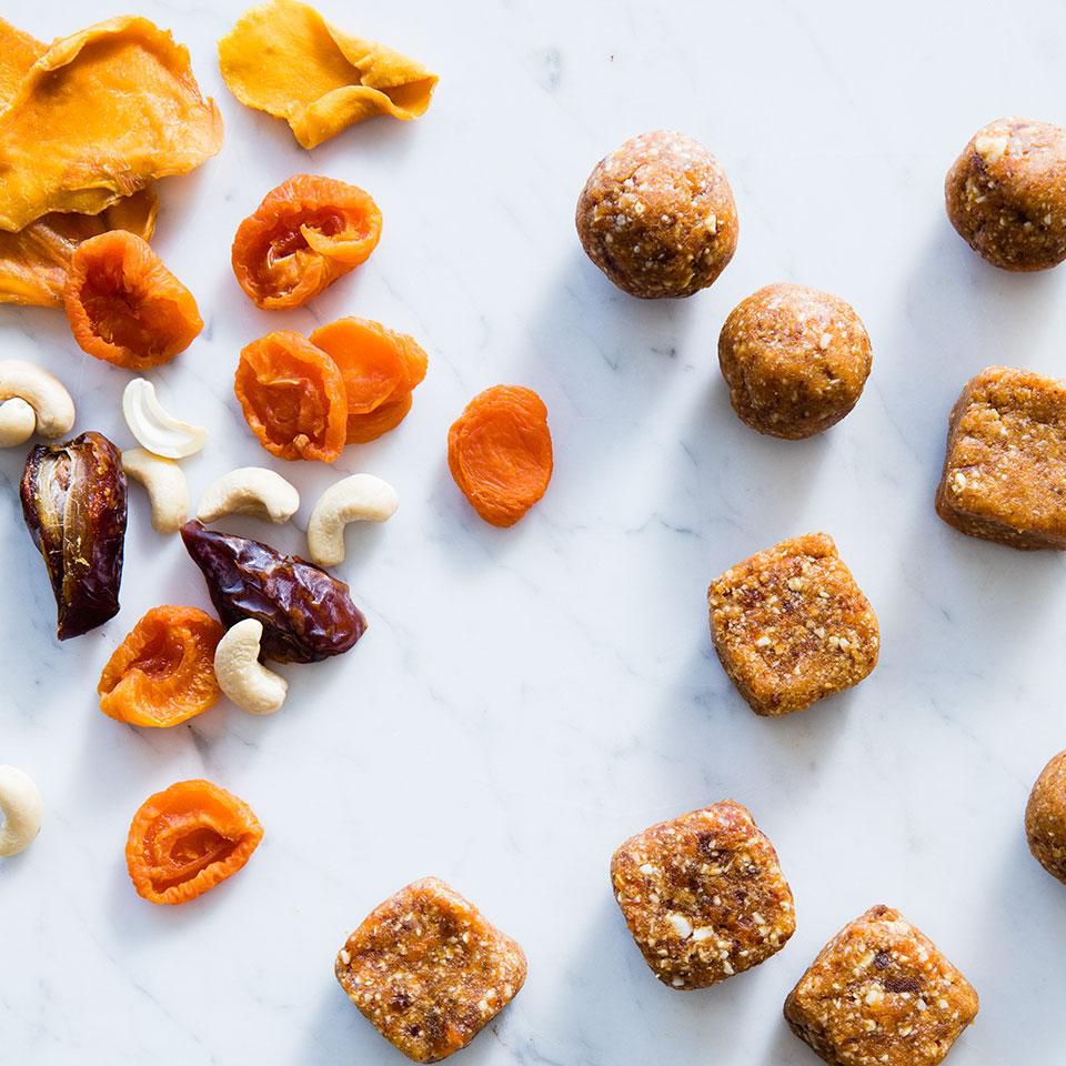 Mango-Date Energy Bites