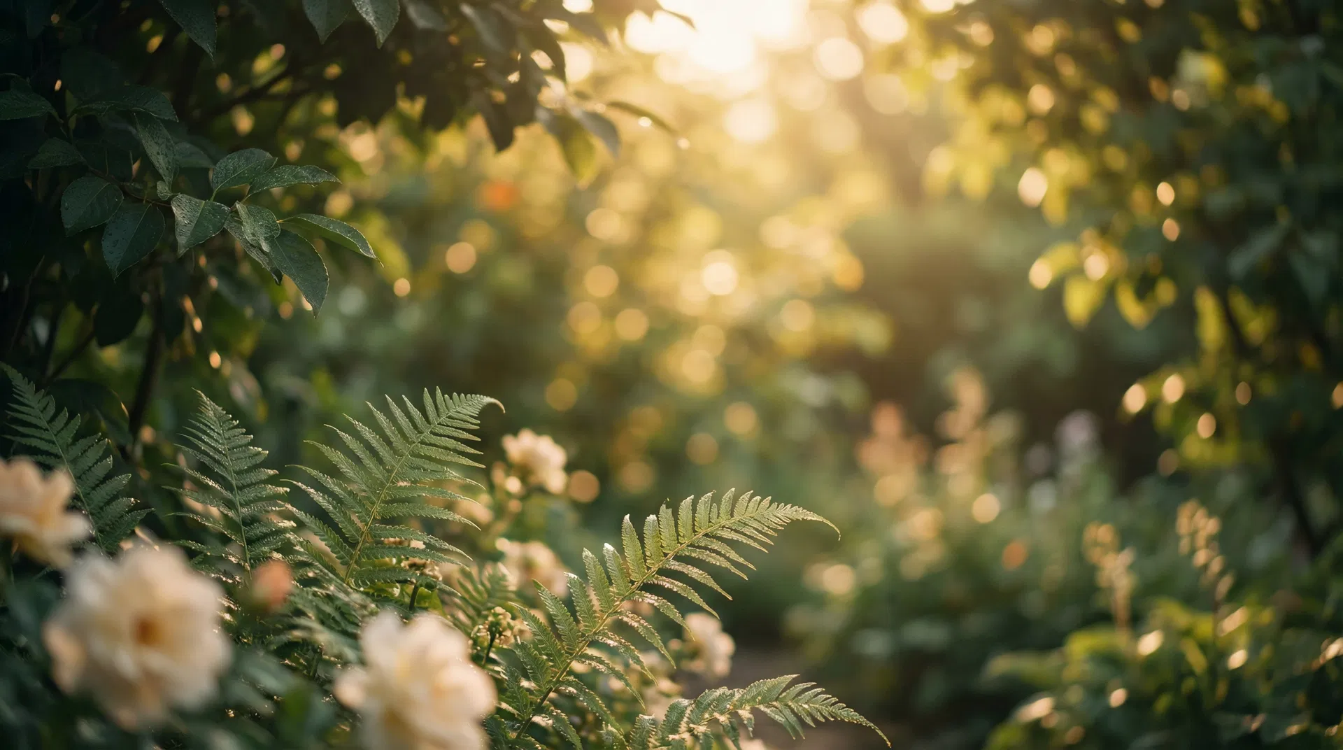 พื้นหลังธรรมชาติ สมุนไพรสีเขียว LAB FARM อาหารเสริมเสริมภูมิคุ้มกัน