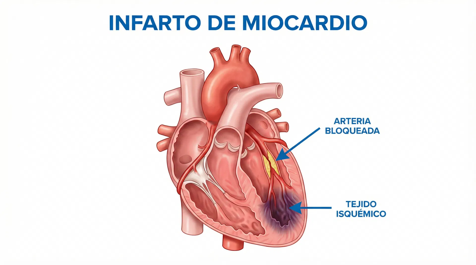 Anatomía del Infarto de Miocardio