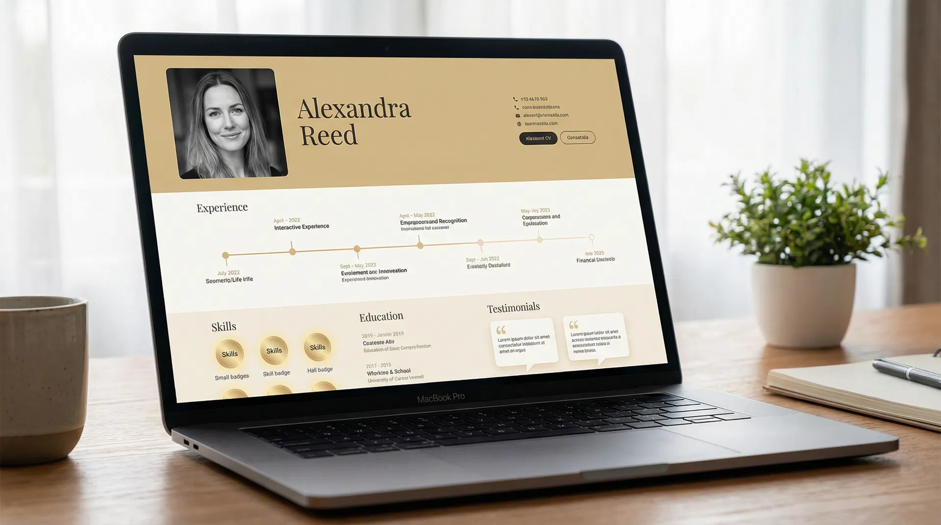 Nach der Transformation