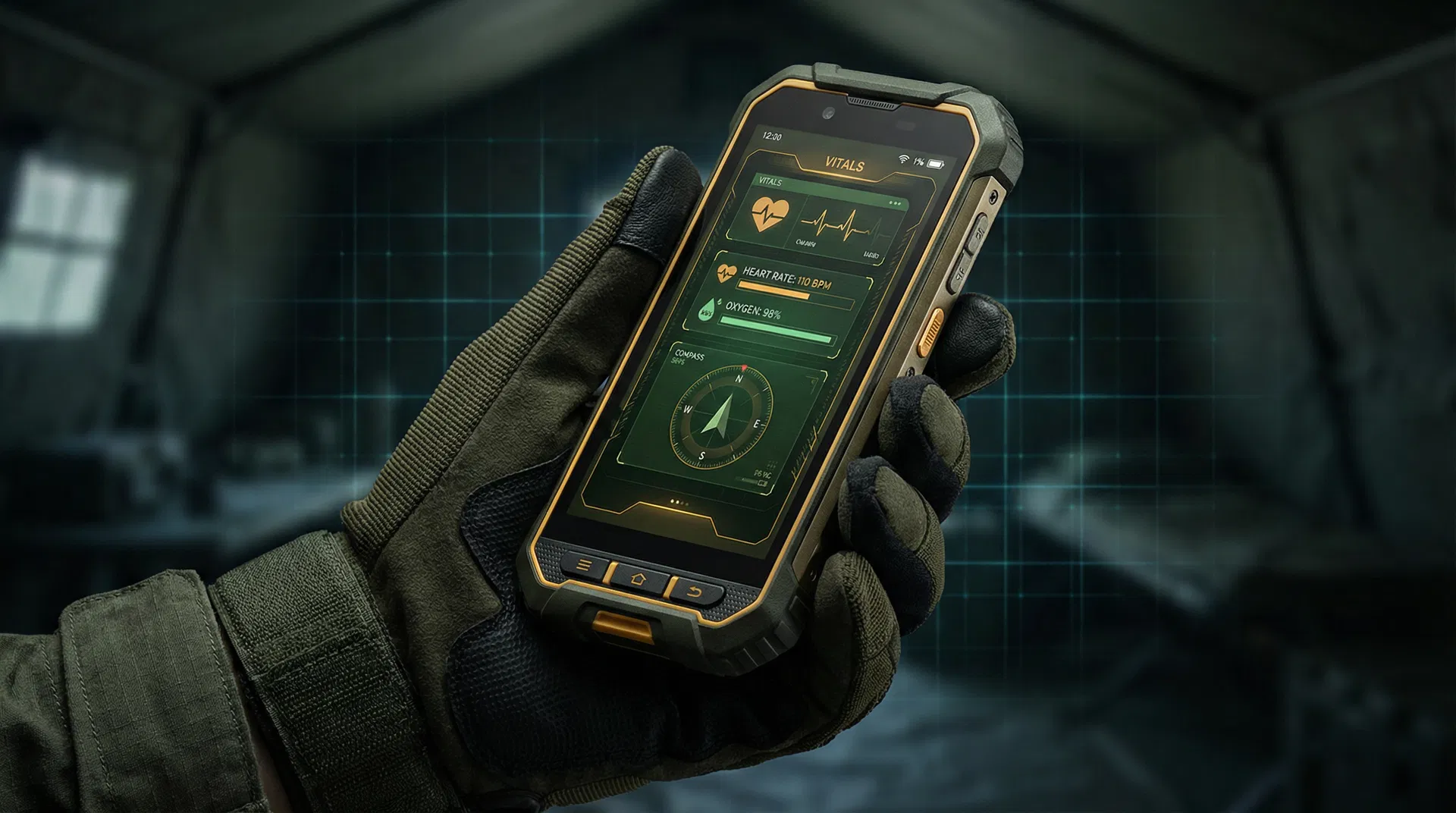 PHOENIX — тактичний HUD моніторинг здоров'я