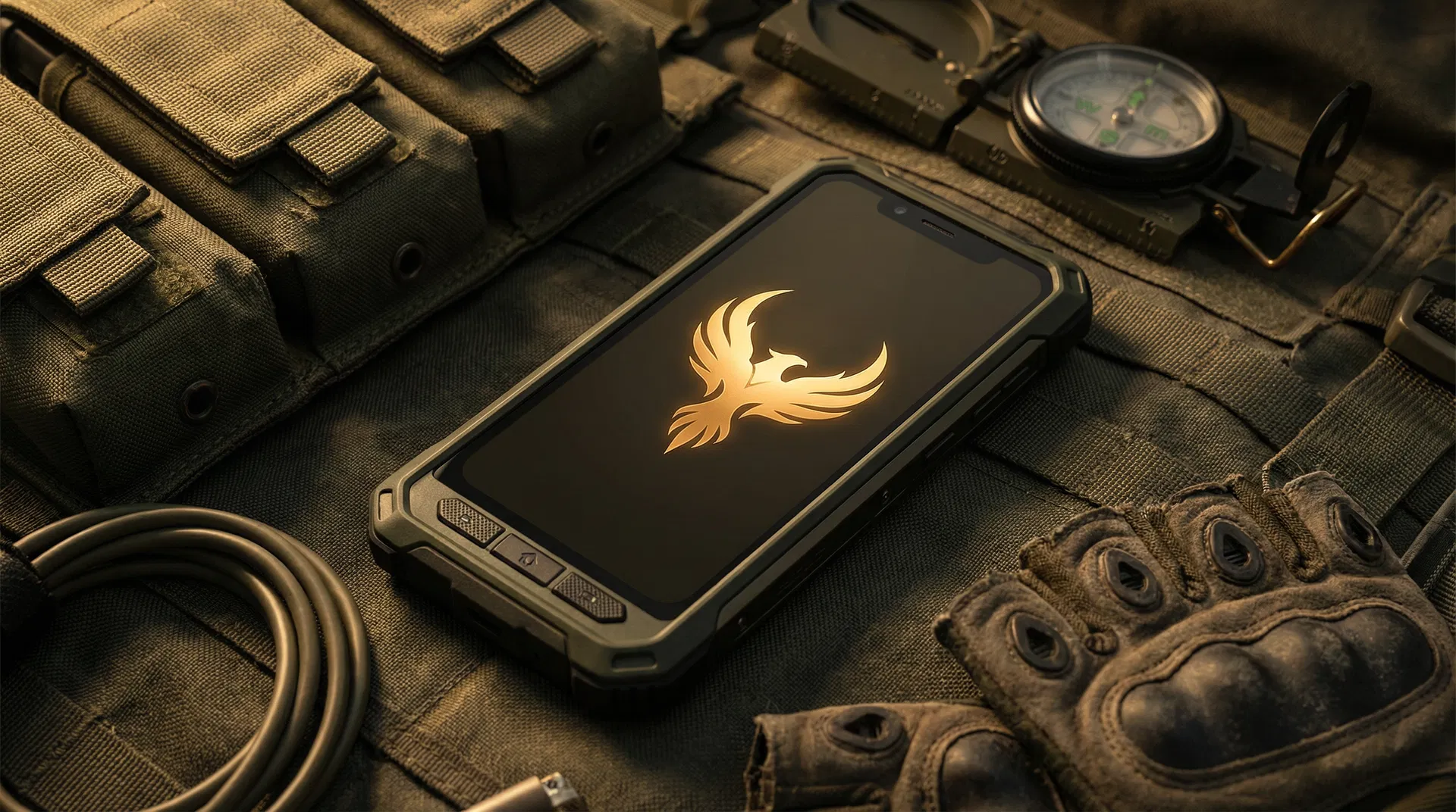 PHOENIX — логотип на тактичному спорядженні