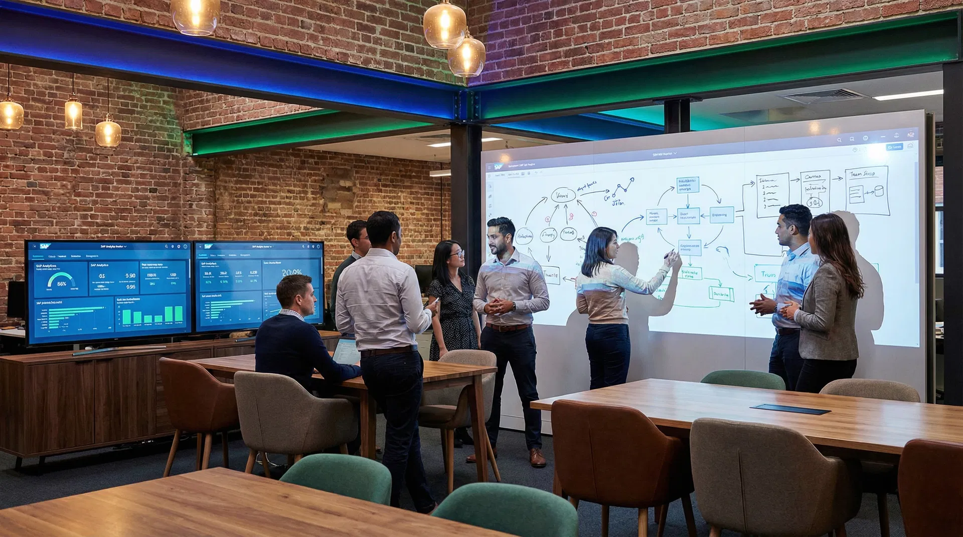 X-MerAkI team collaborating