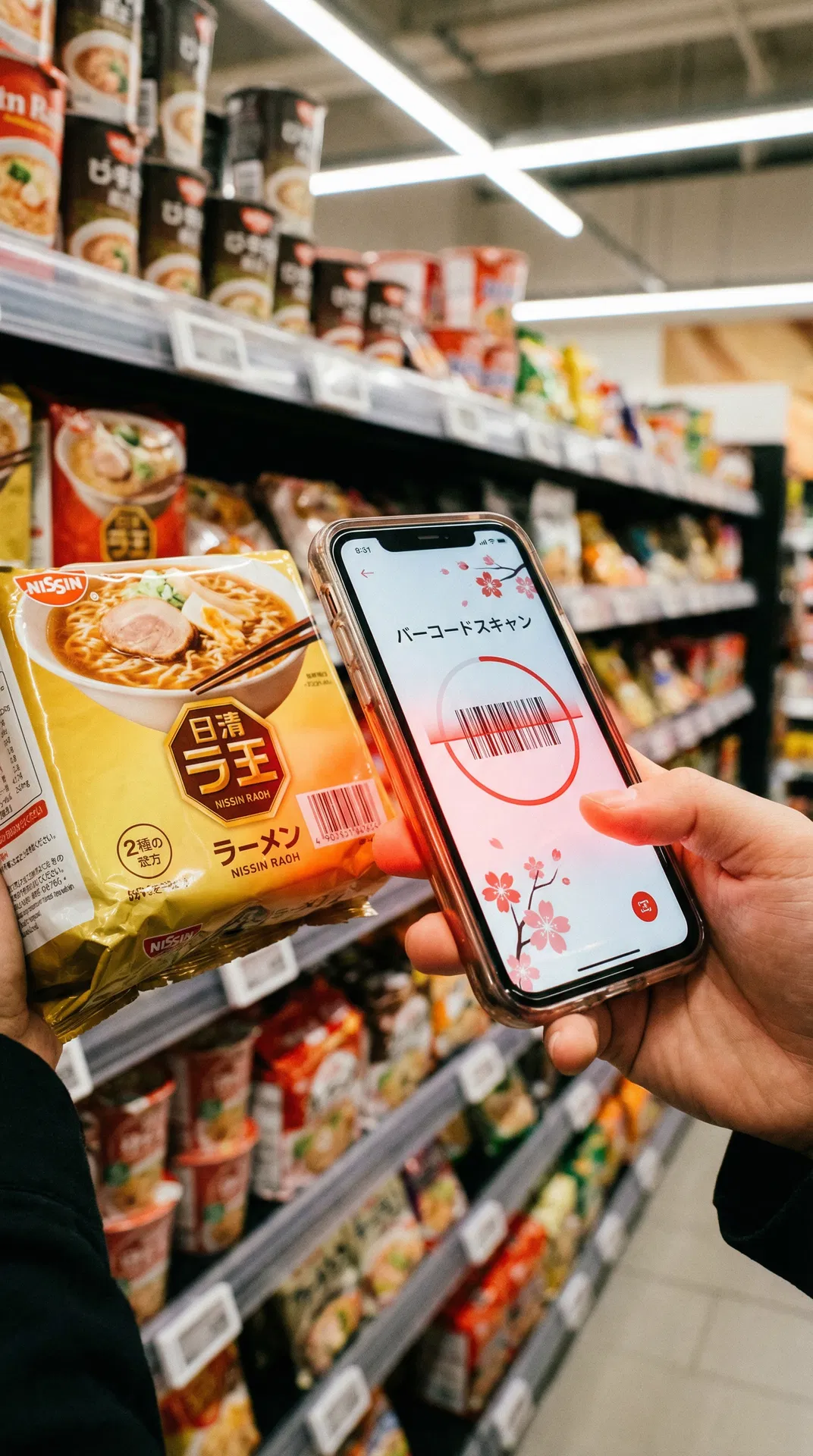 Barcode scanning feature