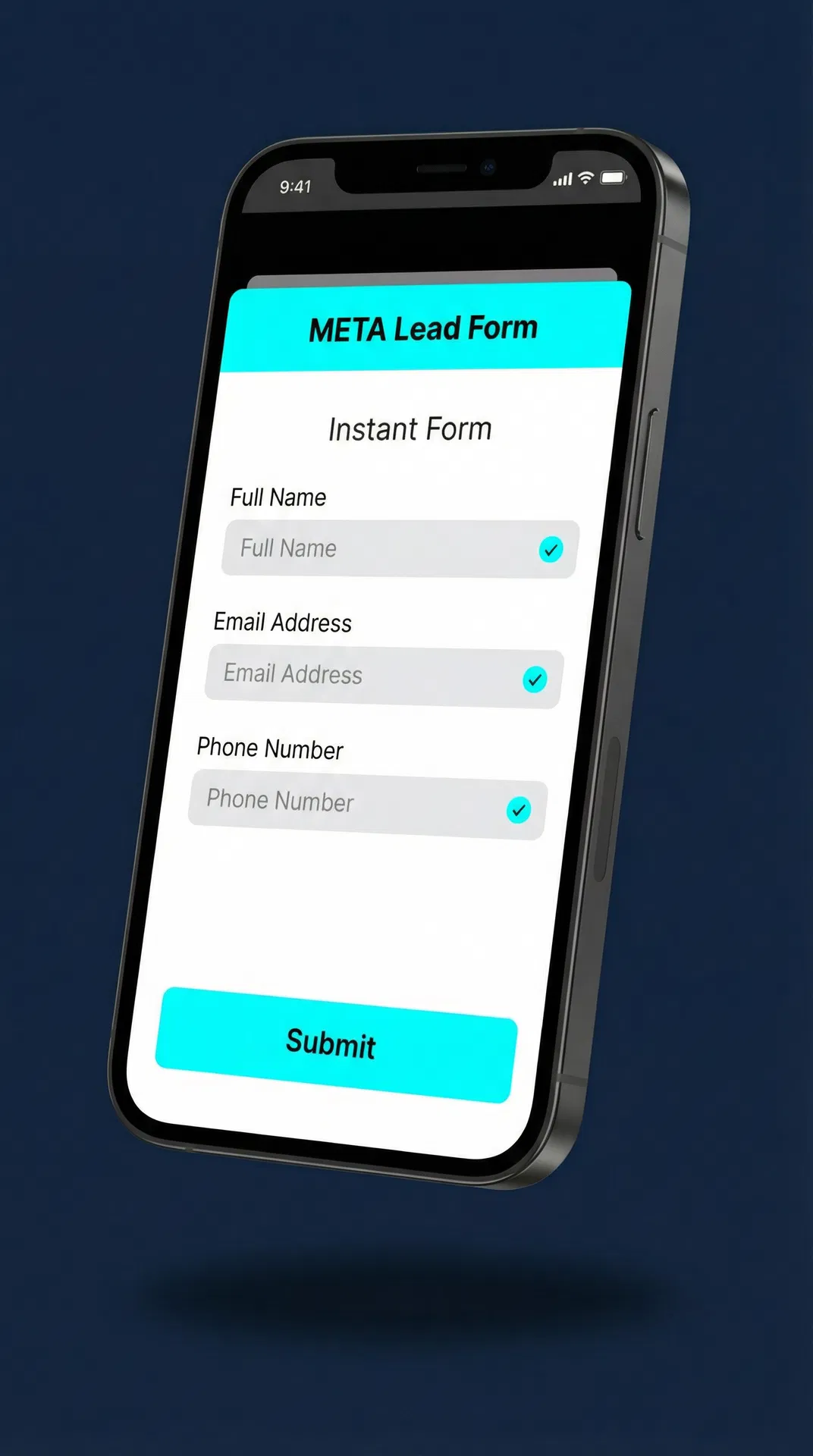 Instant Form Mockup