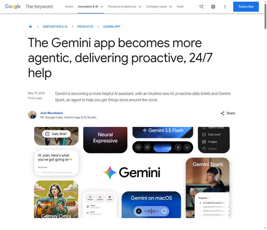Gemini App Features