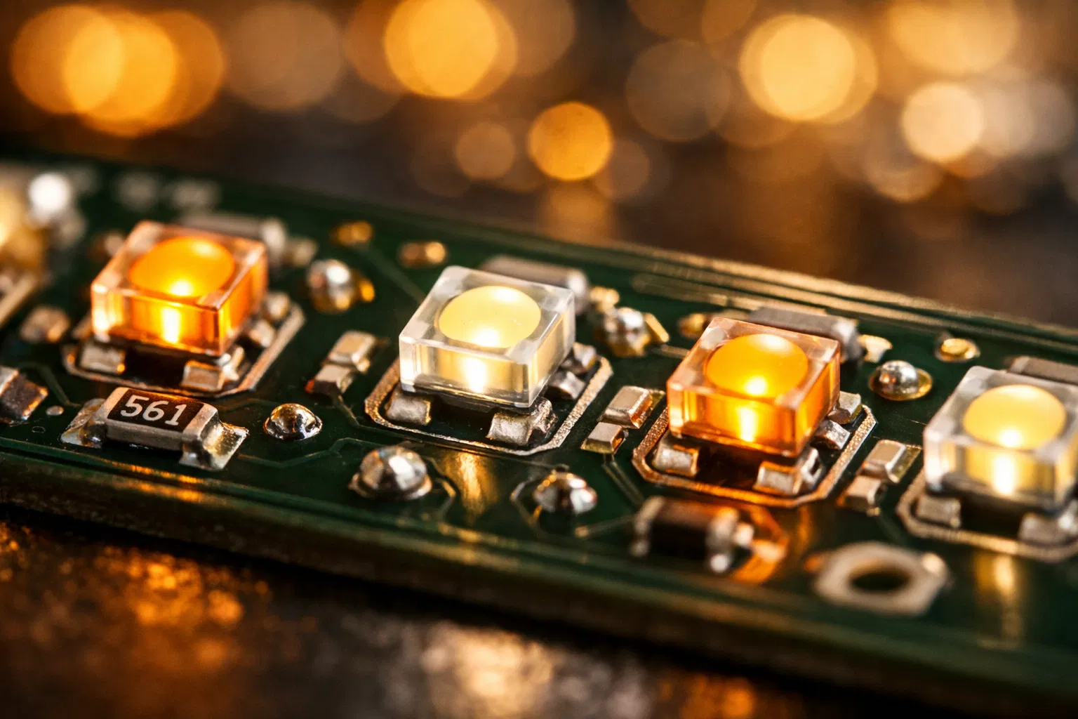 LED PCB circuit board background