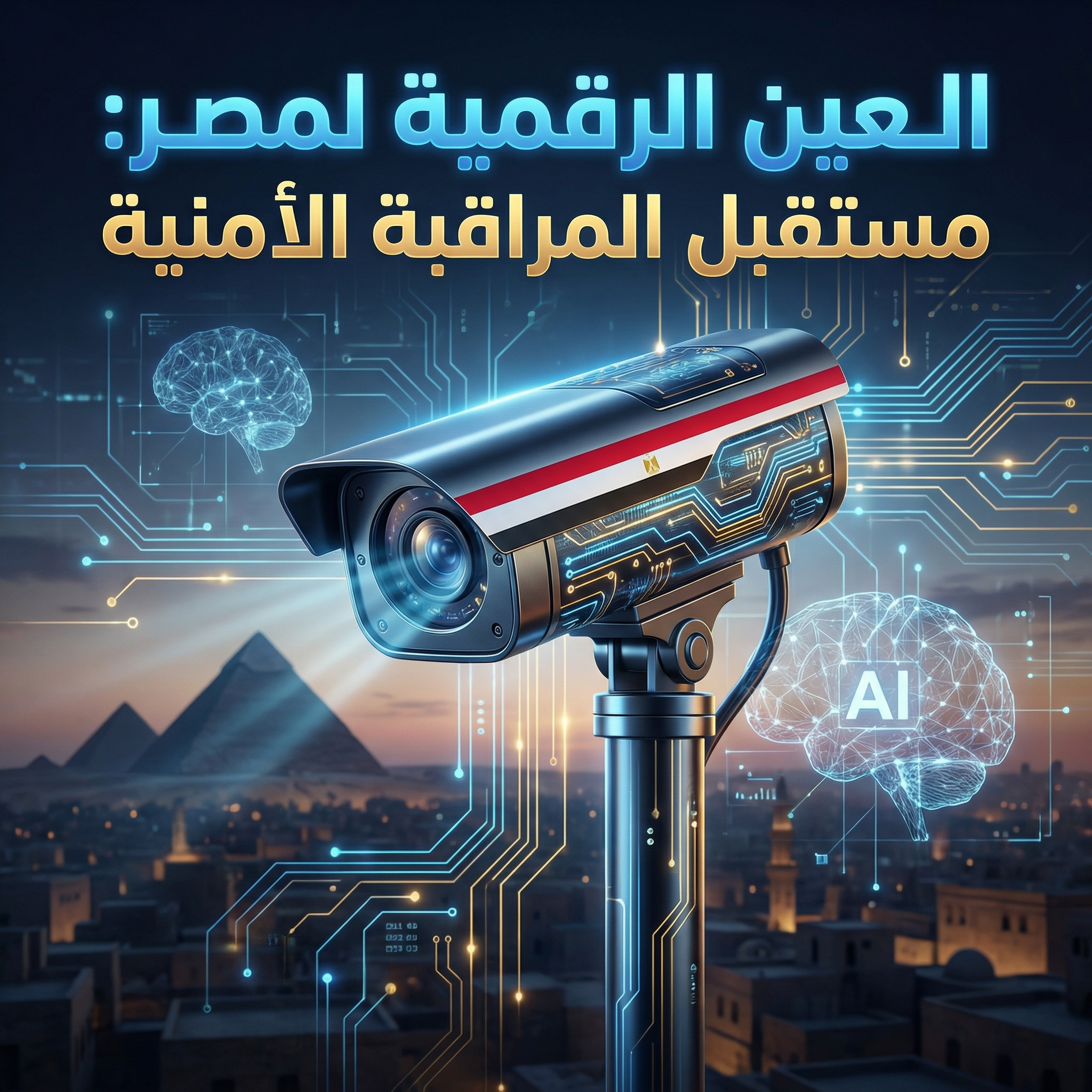 Egyptian Surveillance Cameras - Egypt's digital eye future of security surveillance - Arab Organization for Industrialization 2026