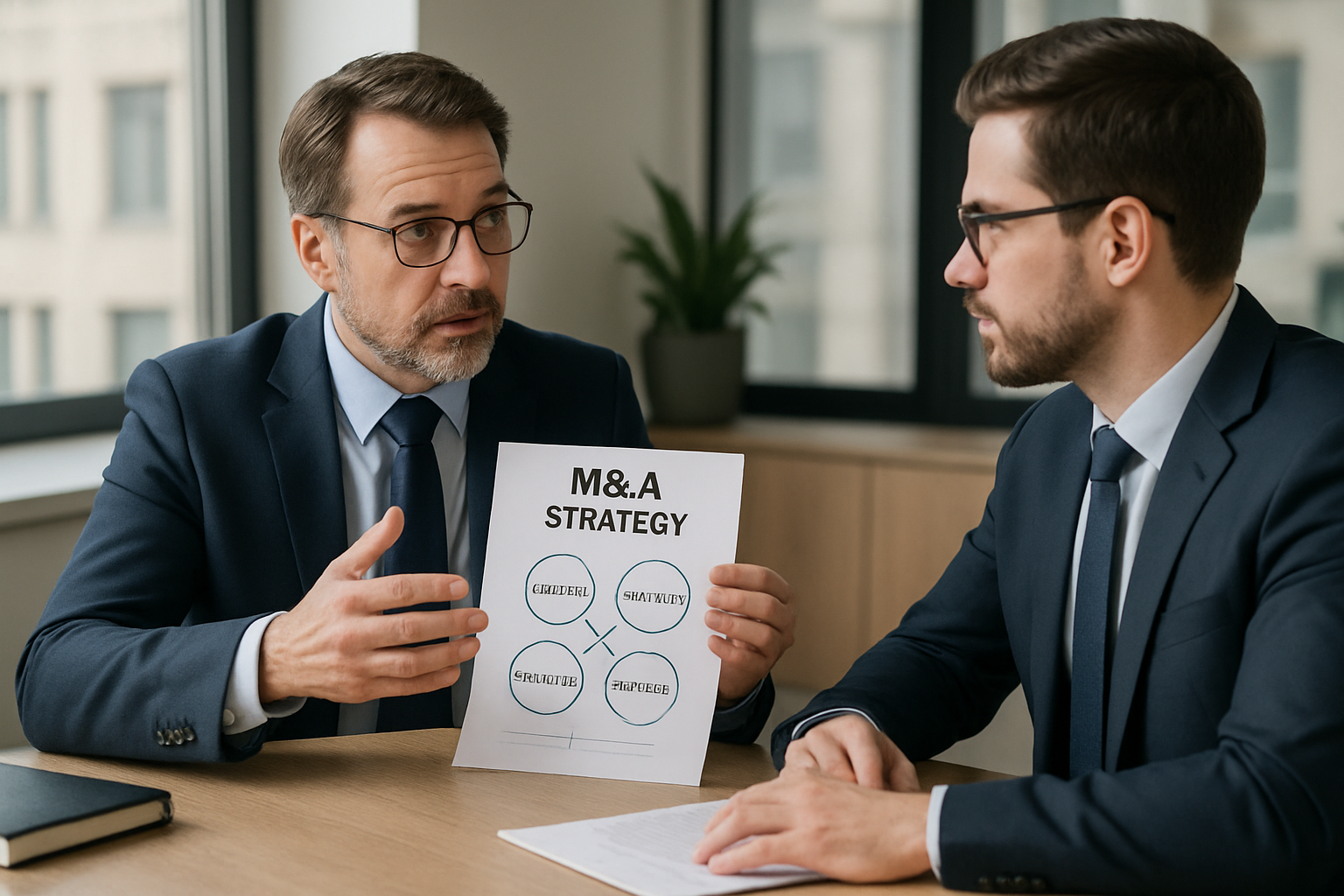 M&Aアドバイザーとの相談